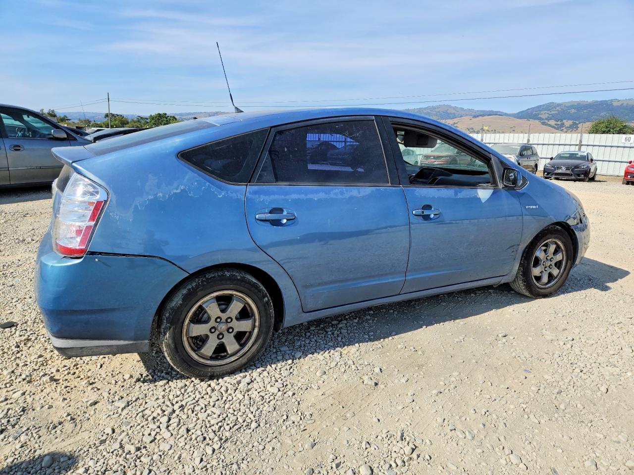 2006 Toyota Prius Base Blue vin: JTDKB20U167512674