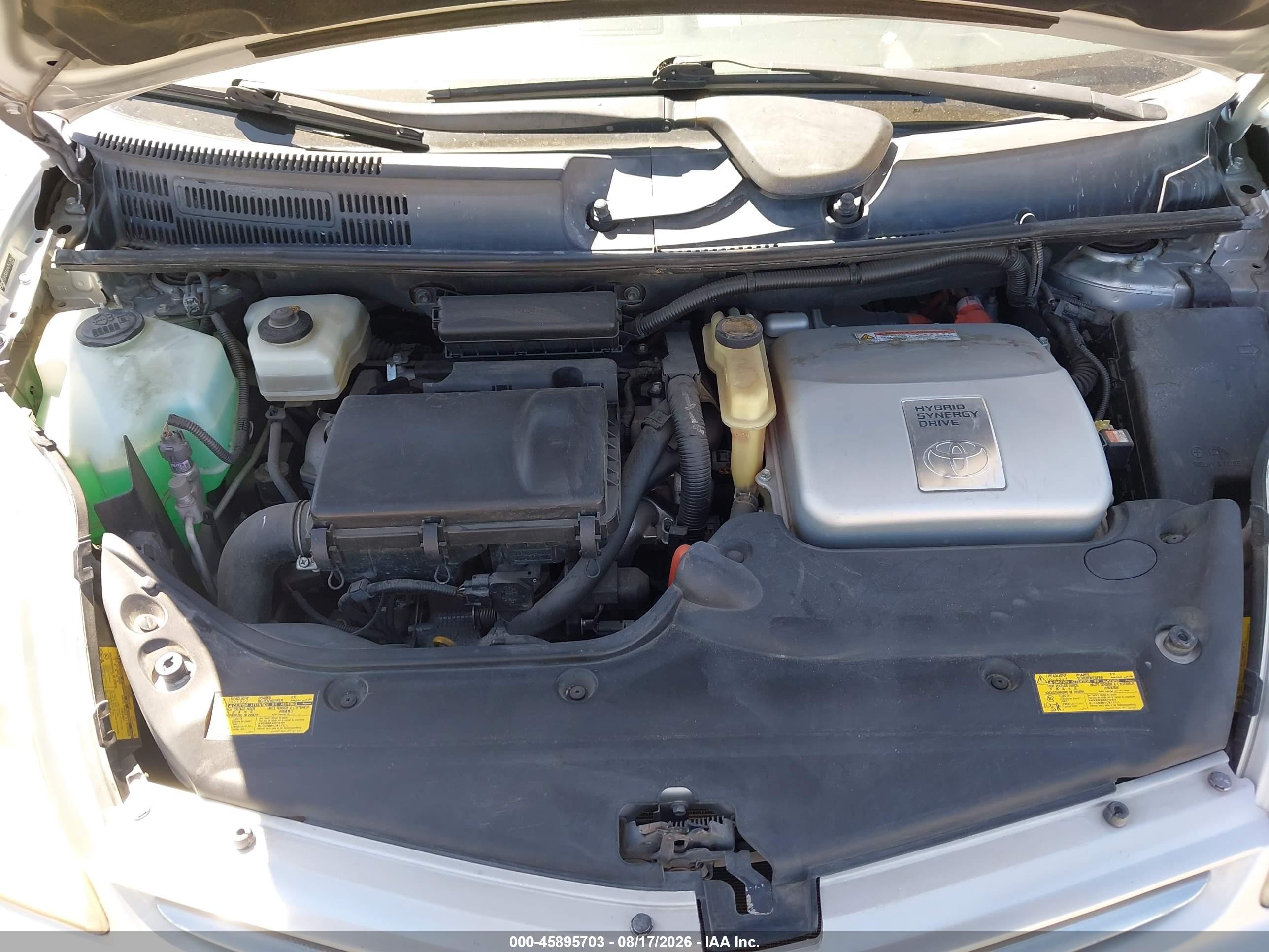 2006 Toyota Prius   Серебряный vin: JTDKB20U167513968