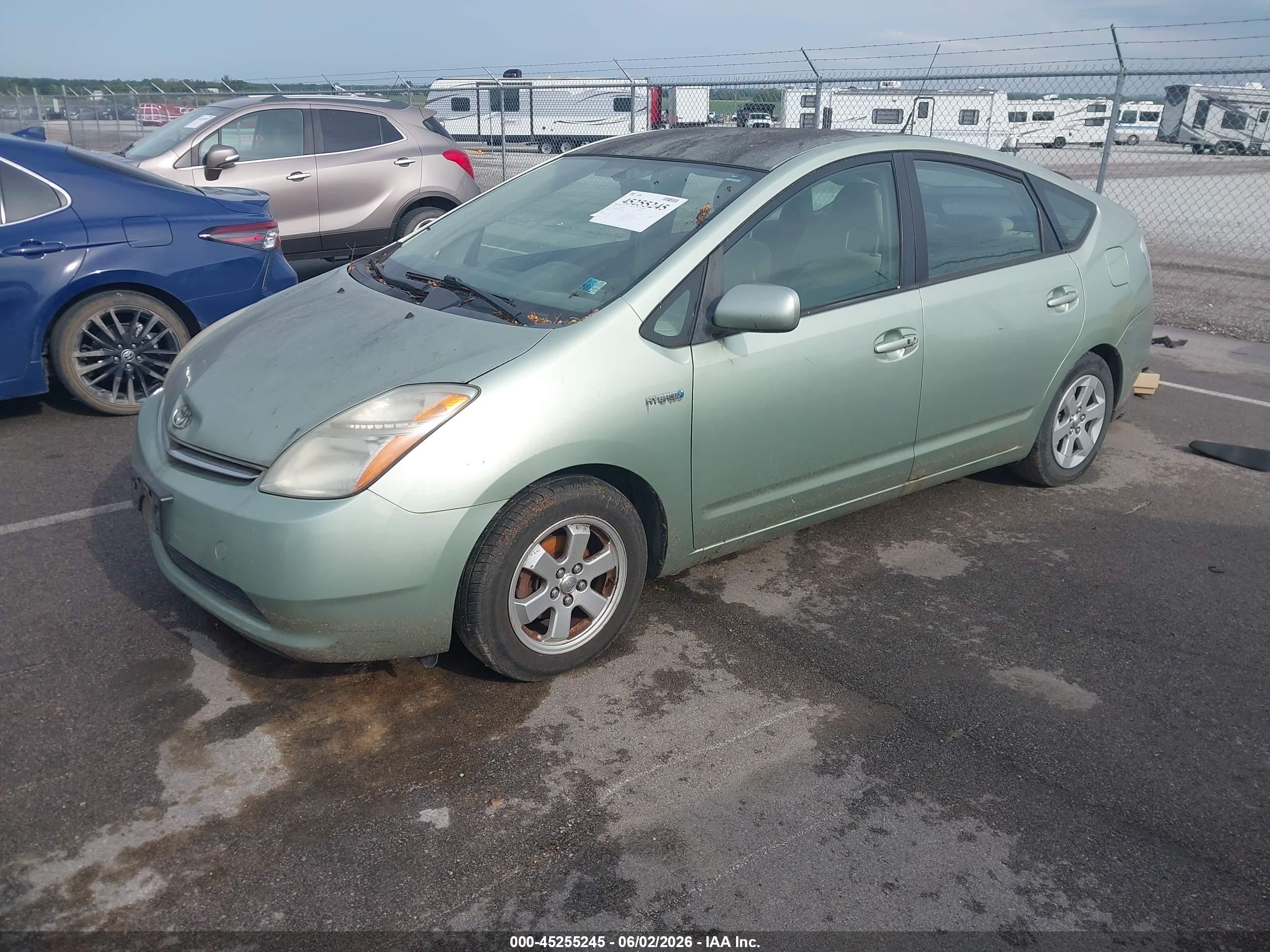 2006 Toyota Prius   Green vin: JTDKB20U167521603