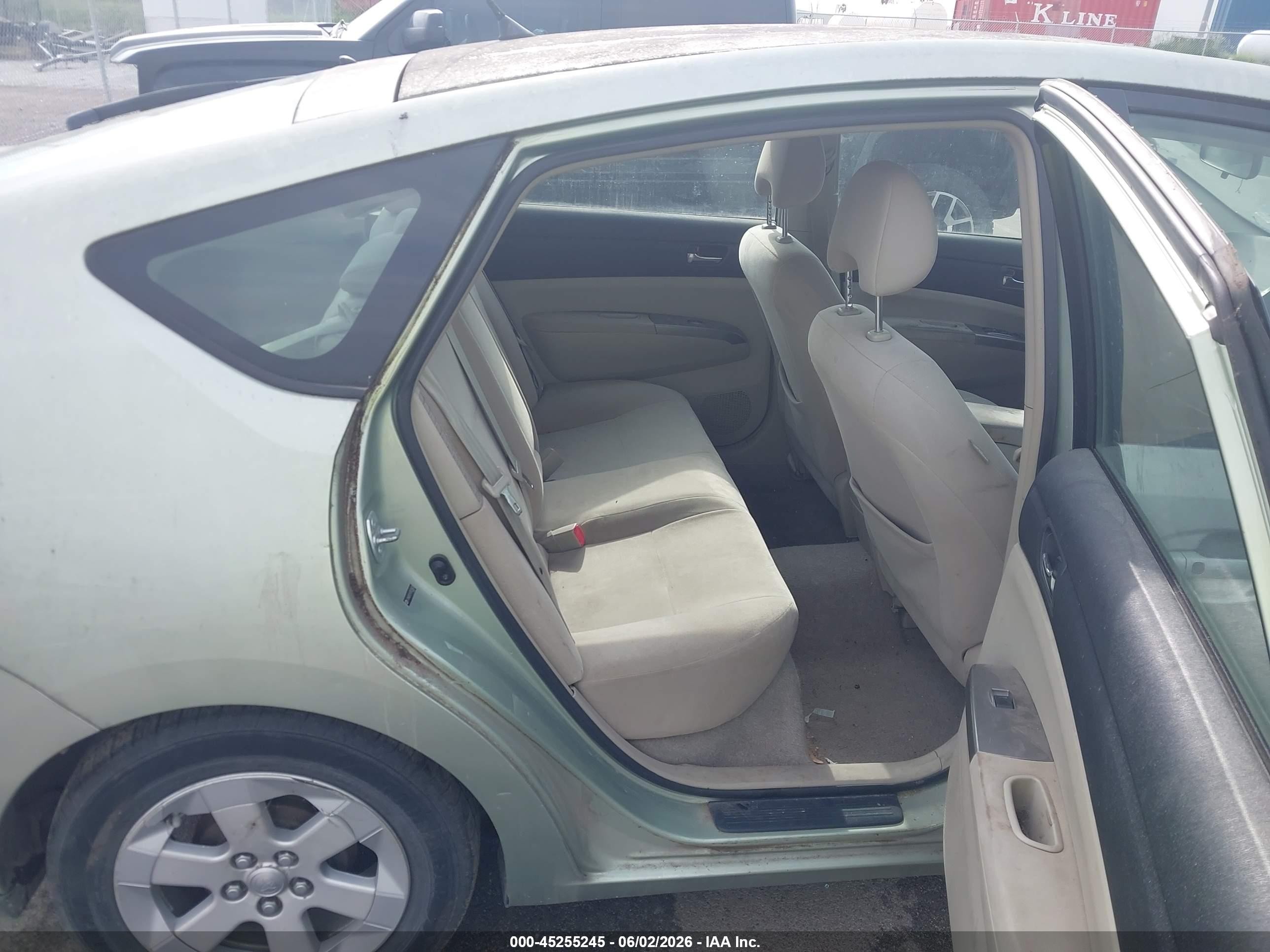 2006 Toyota Prius   Green vin: JTDKB20U167521603