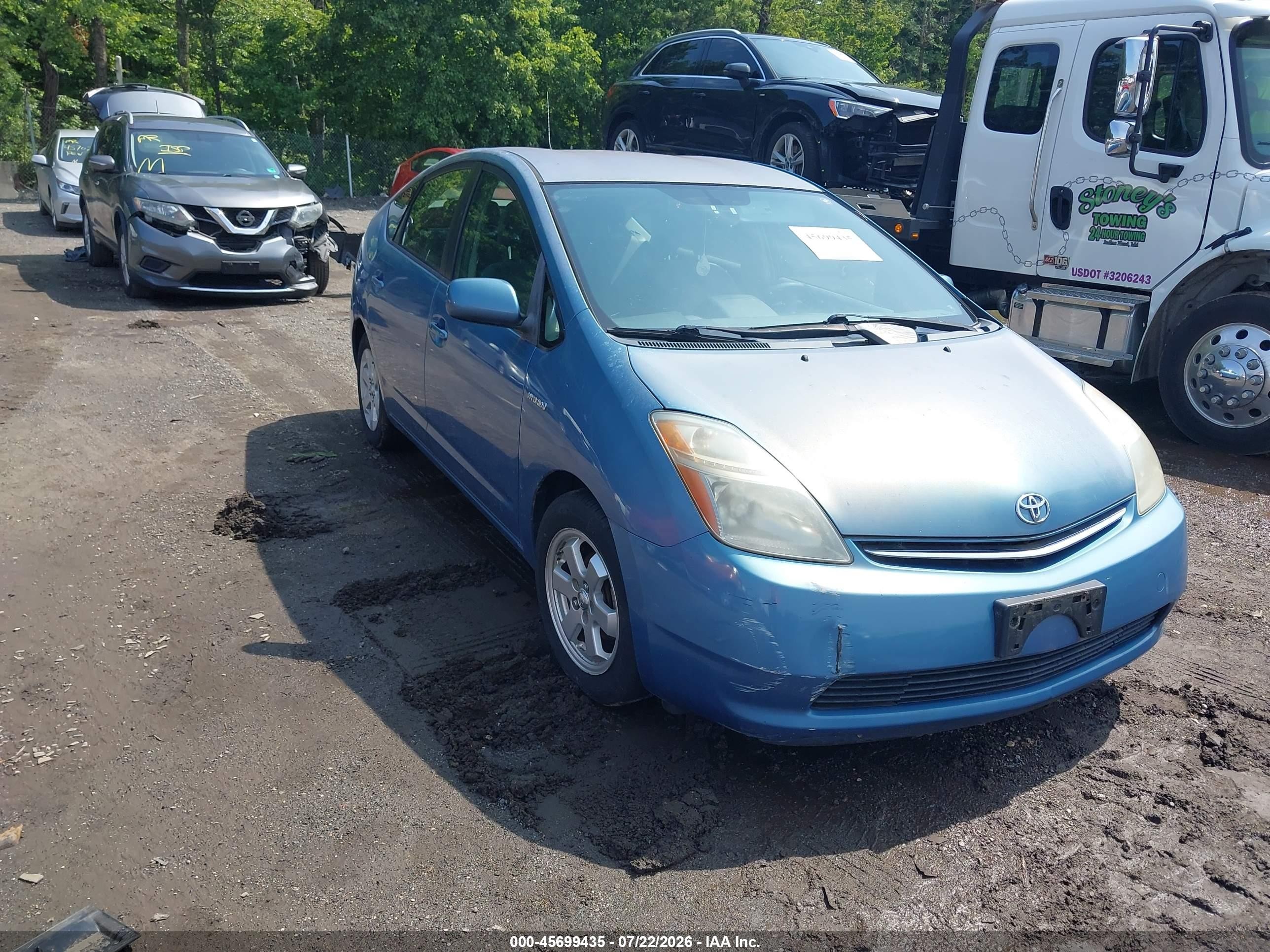 2006 Toyota Prius   Синий vin: JTDKB20U167544833