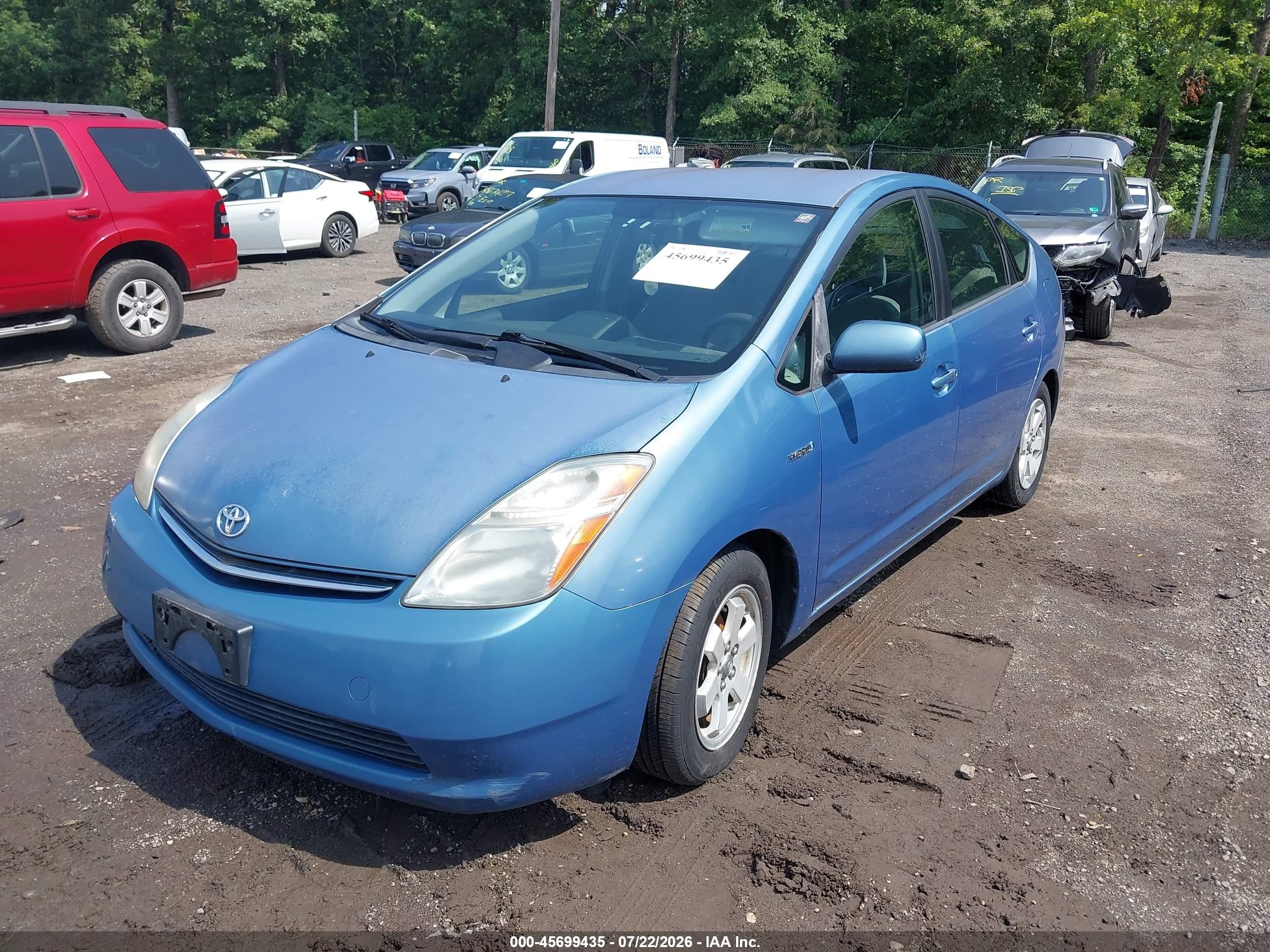 2006 Toyota Prius   Blue vin: JTDKB20U167544833