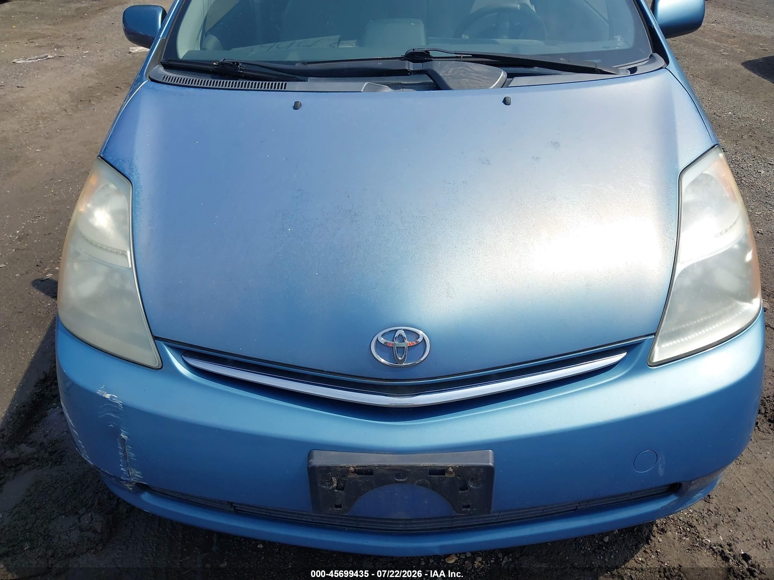 2006 Toyota Prius   Blue vin: JTDKB20U167544833