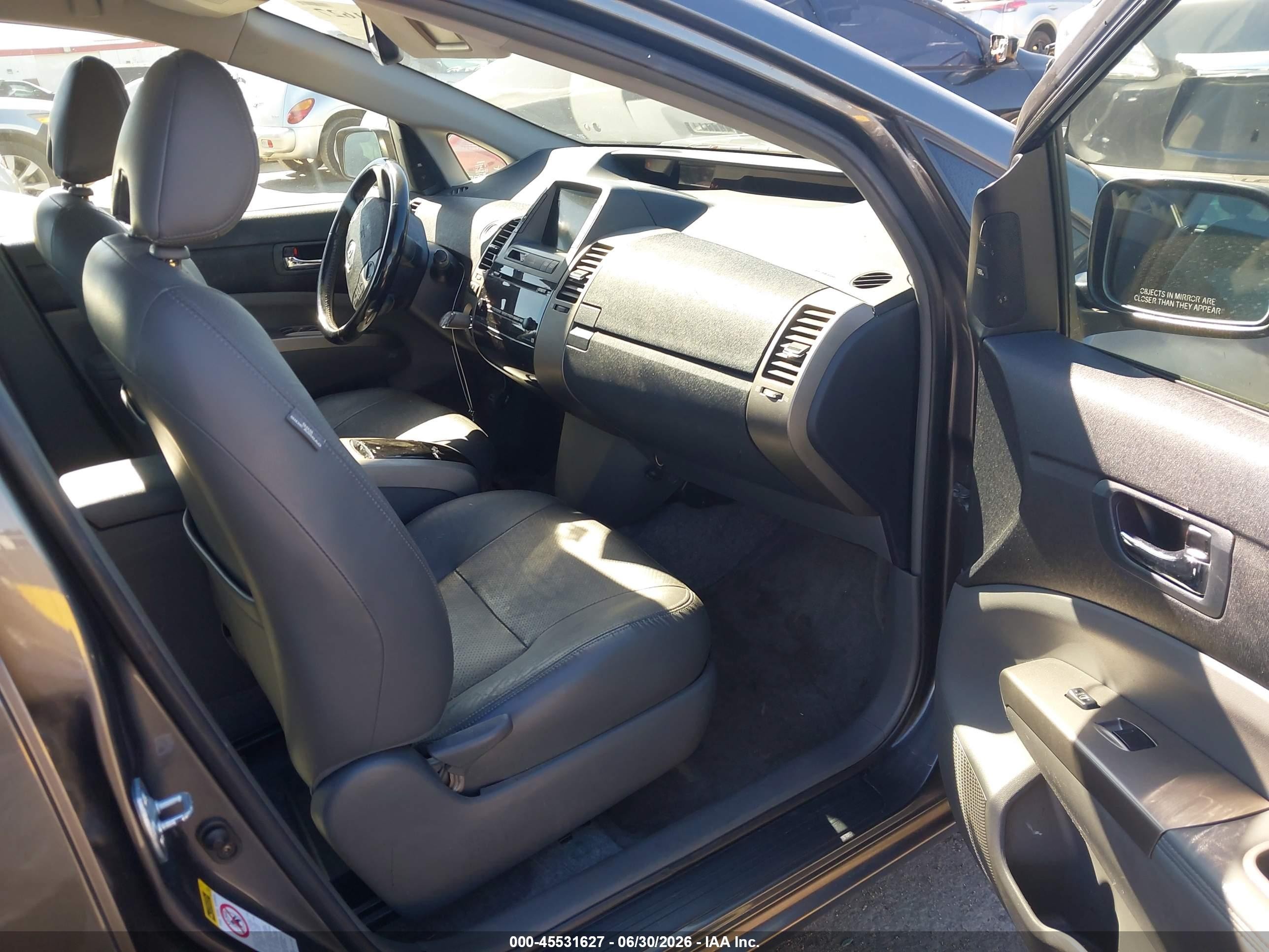 2007 Toyota Prius   Gray vin: JTDKB20U173210245