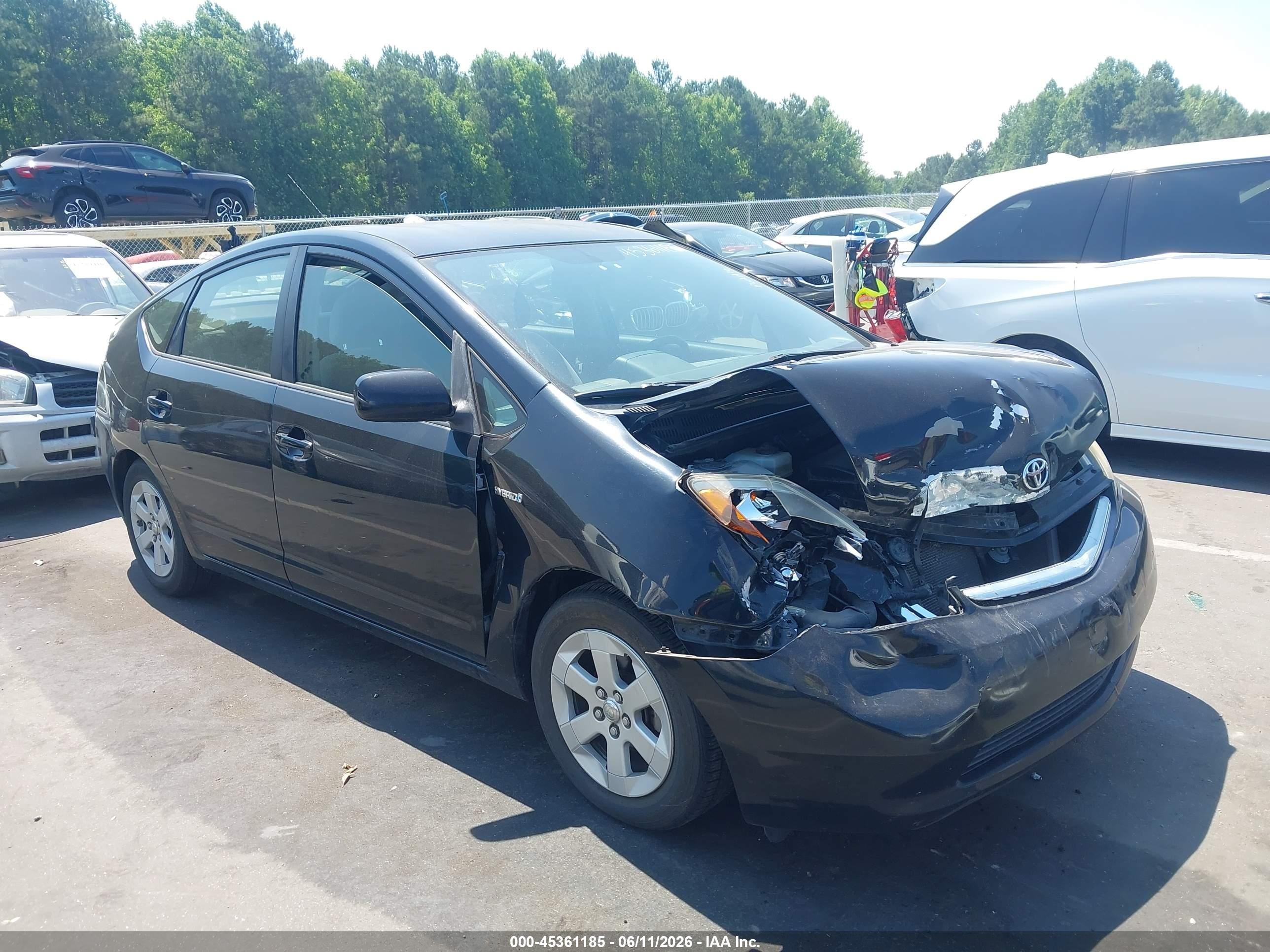 2007 Toyota Prius   Black vin: JTDKB20U173221438