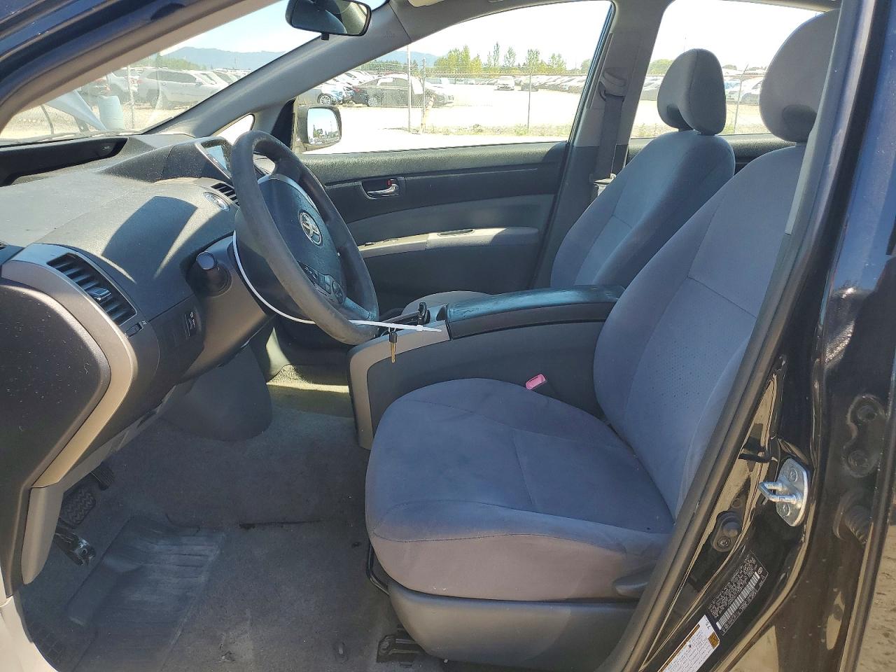 2007 Toyota Prius Base Черный vin: JTDKB20U173249112