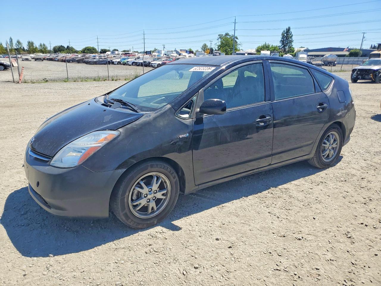 2007 Toyota Prius Base Черный vin: JTDKB20U173249112
