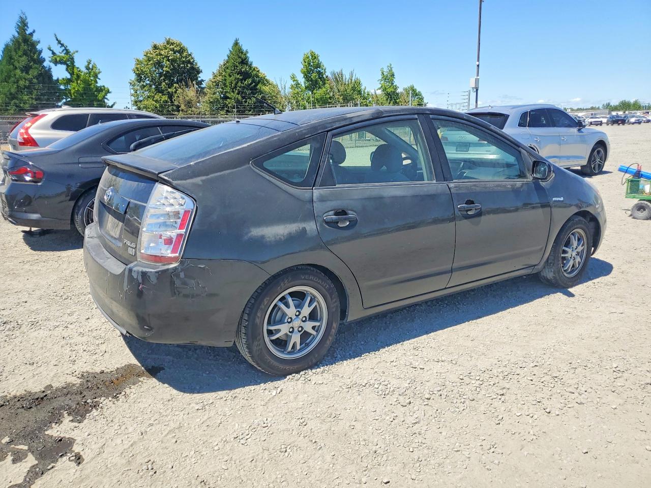 2007 Toyota Prius Base Черный vin: JTDKB20U173249112