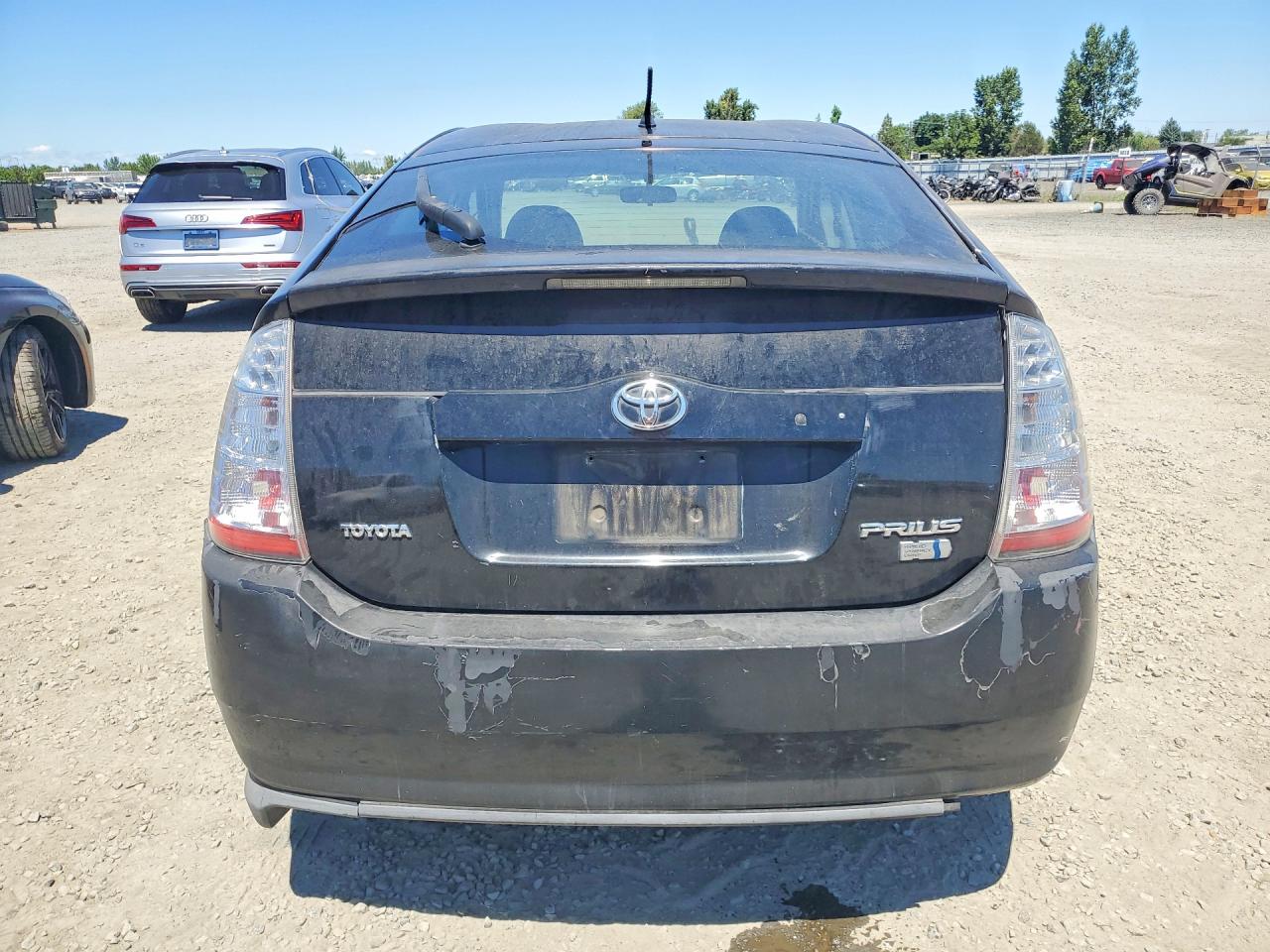 2007 Toyota Prius Base Черный vin: JTDKB20U173249112