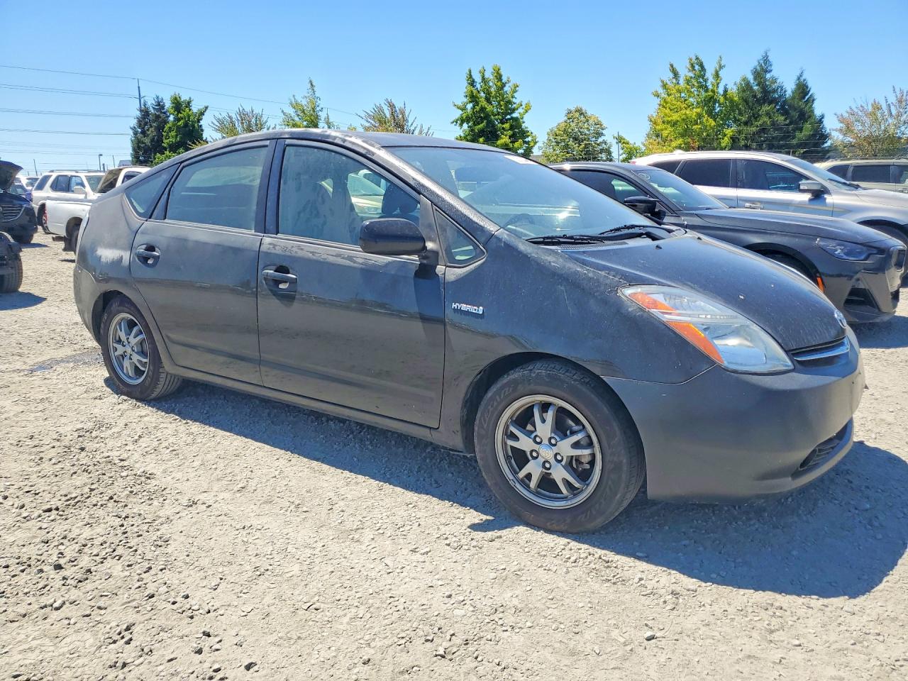 2007 Toyota Prius Base Черный vin: JTDKB20U173249112