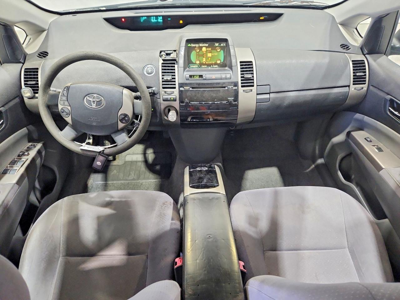 2007 Toyota Prius Base Gray vin: JTDKB20U173258635