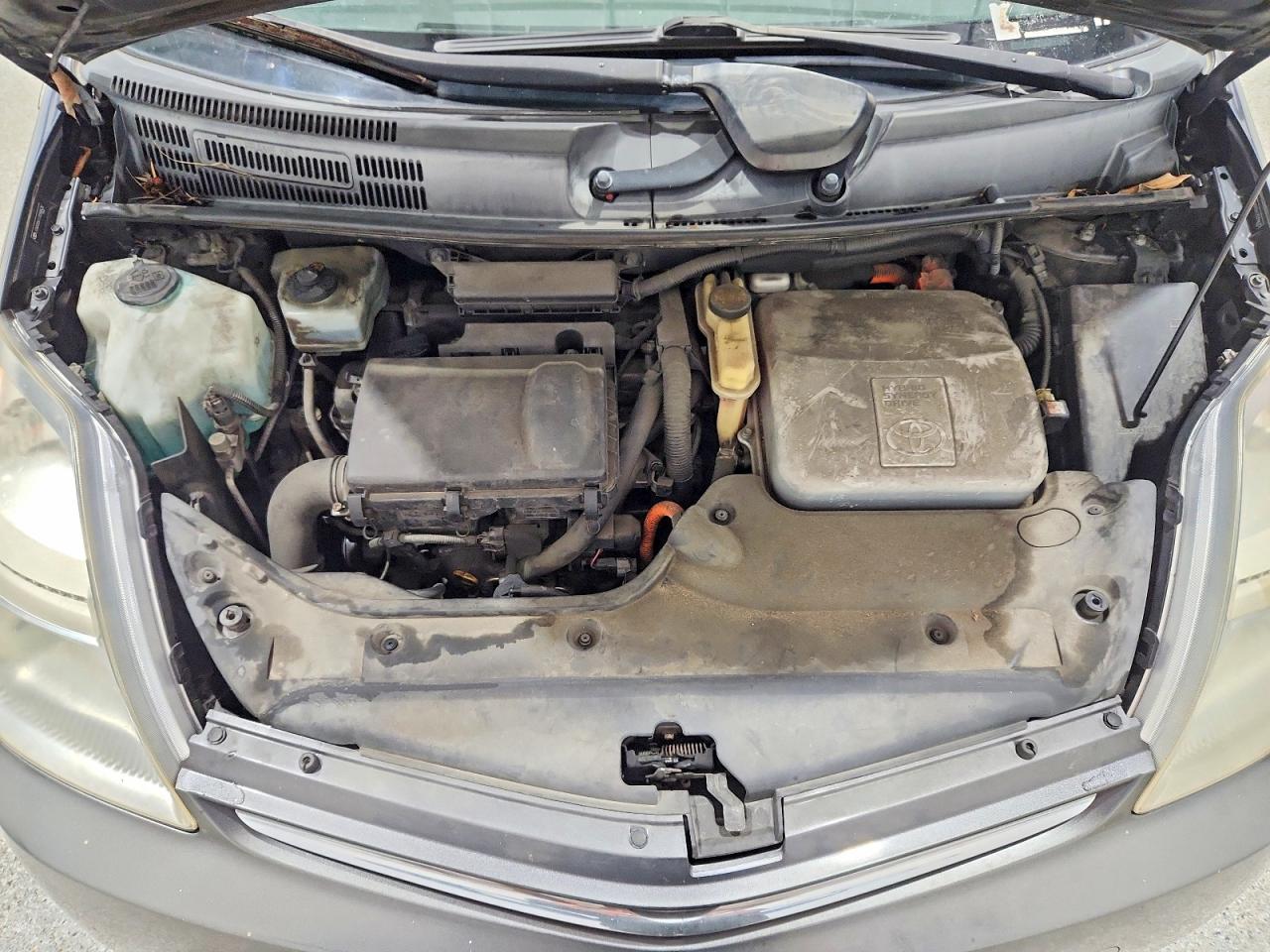 2007 Toyota Prius Base Gray vin: JTDKB20U173258635
