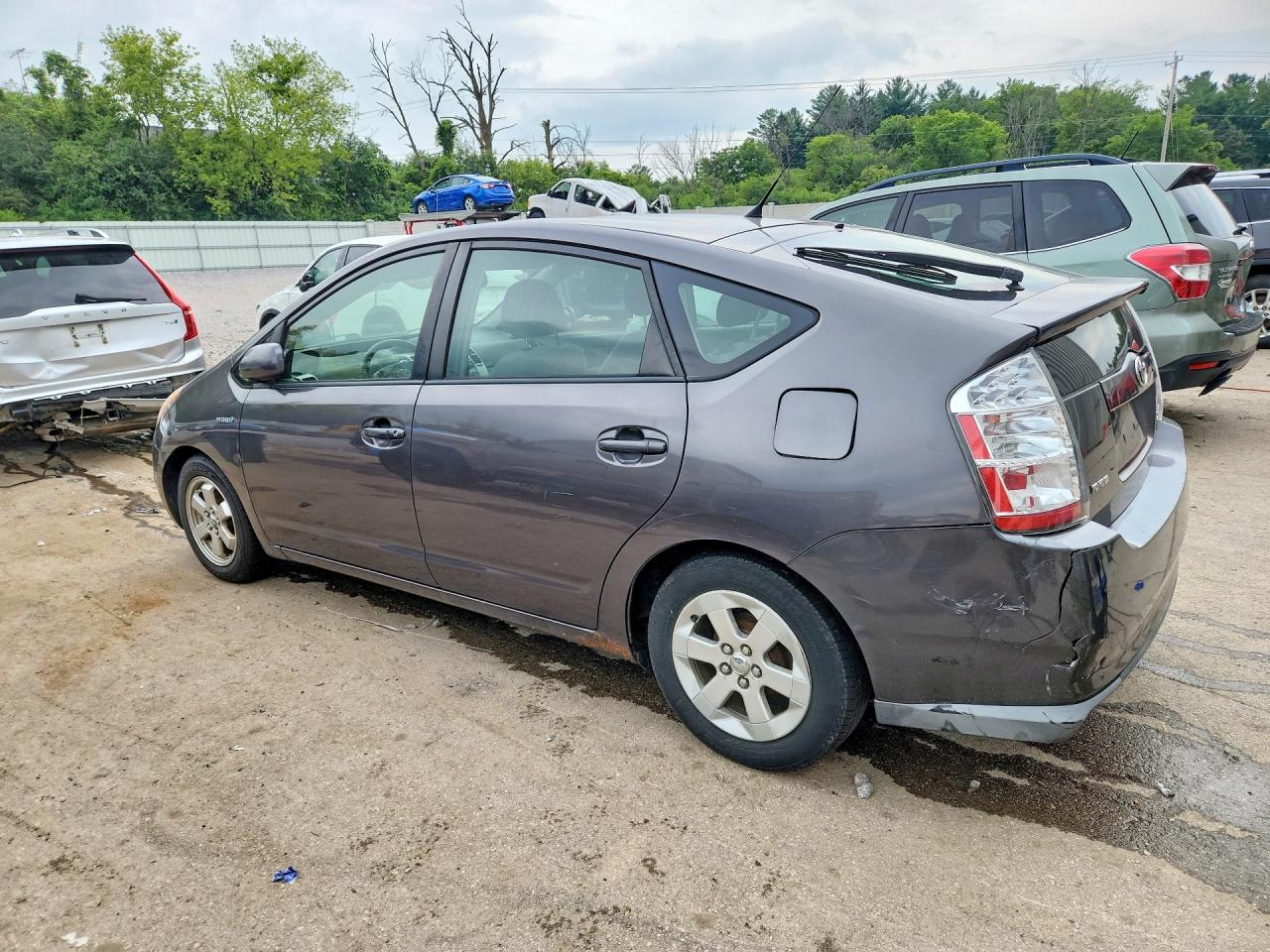 2007 Toyota Prius Base Gray vin: JTDKB20U173268078