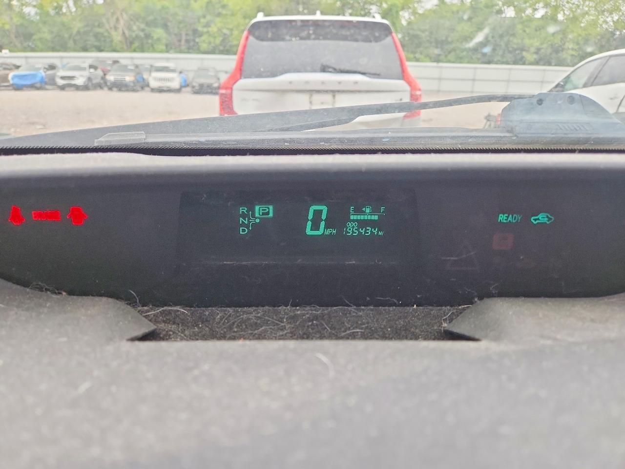 2007 Toyota Prius Base Gray vin: JTDKB20U173268078