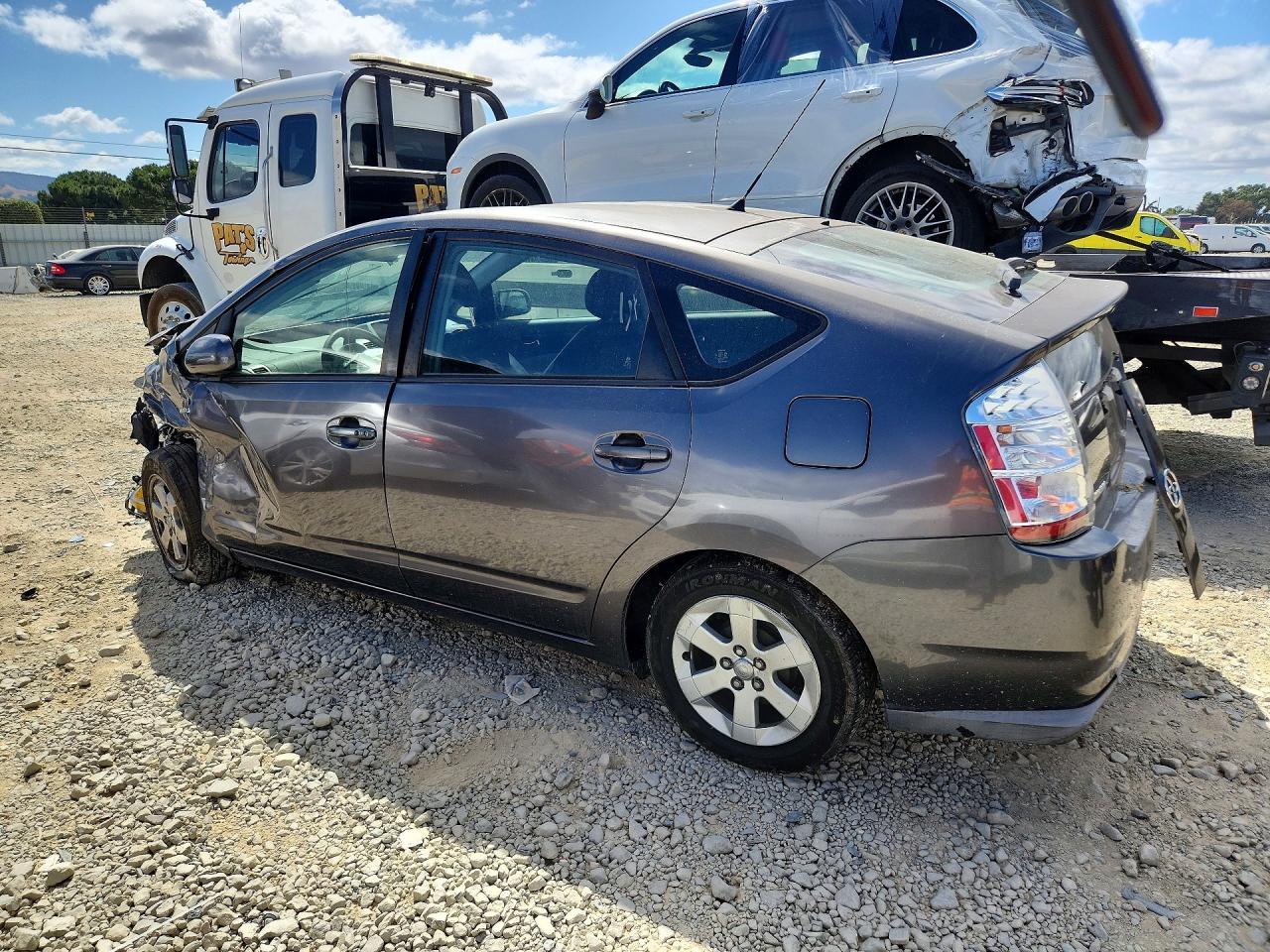 2007 Toyota Prius Base Серый vin: JTDKB20U173273524