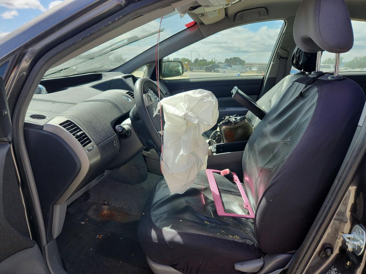 2007 Toyota Prius Base Серый vin: JTDKB20U173273524