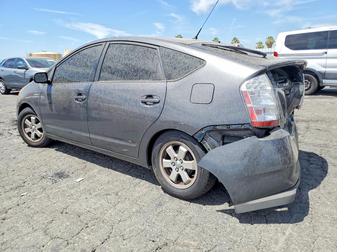 2007 Toyota Prius Base Gray vin: JTDKB20U173277105