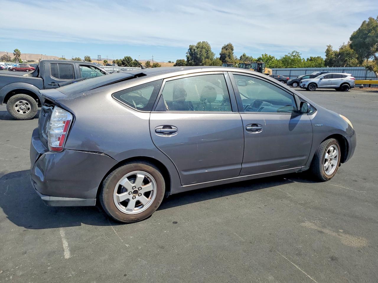 2007 Toyota Prius Base Серый vin: JTDKB20U173278299