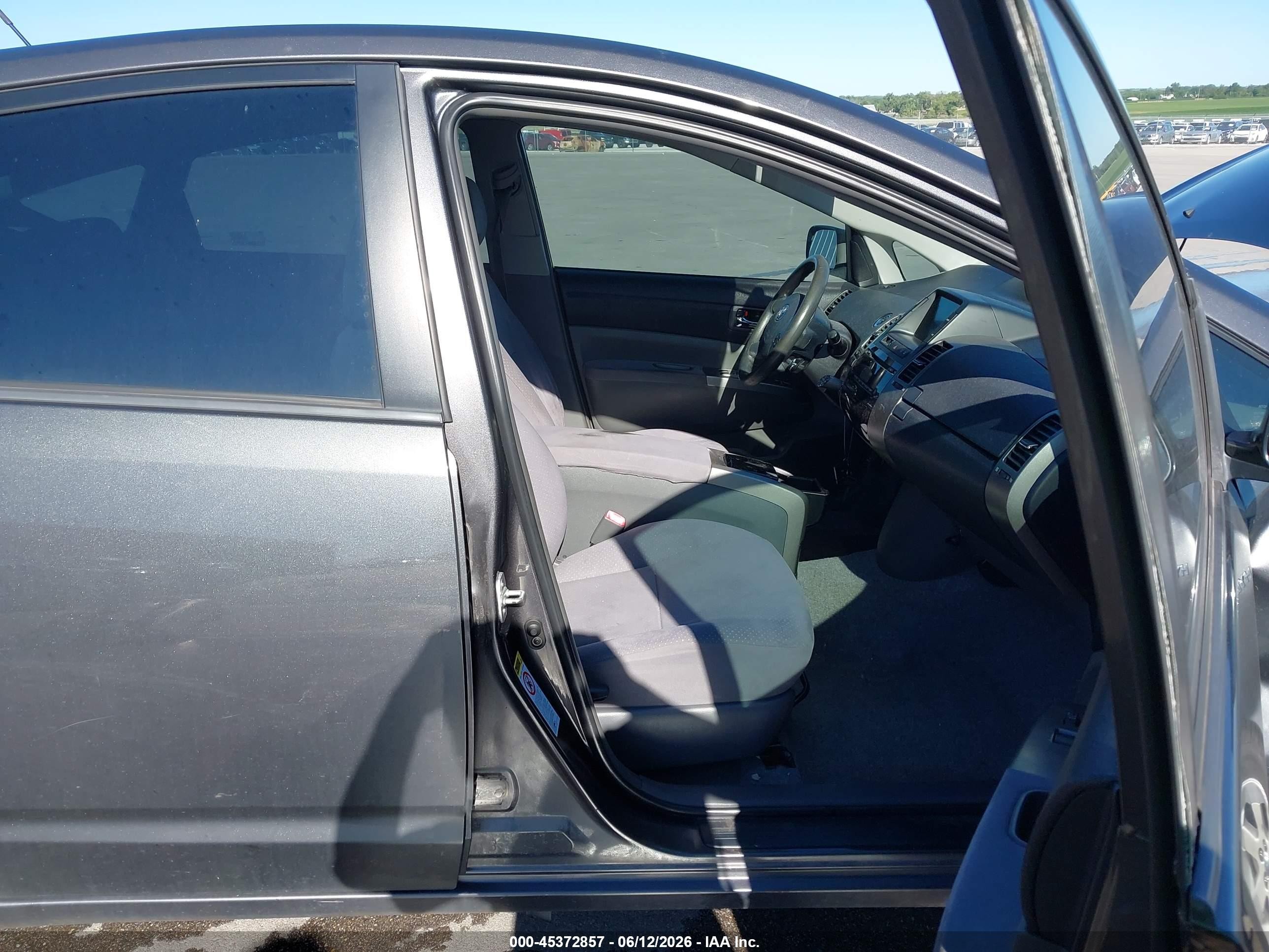 2007 Toyota Prius   Gray vin: JTDKB20U173290954