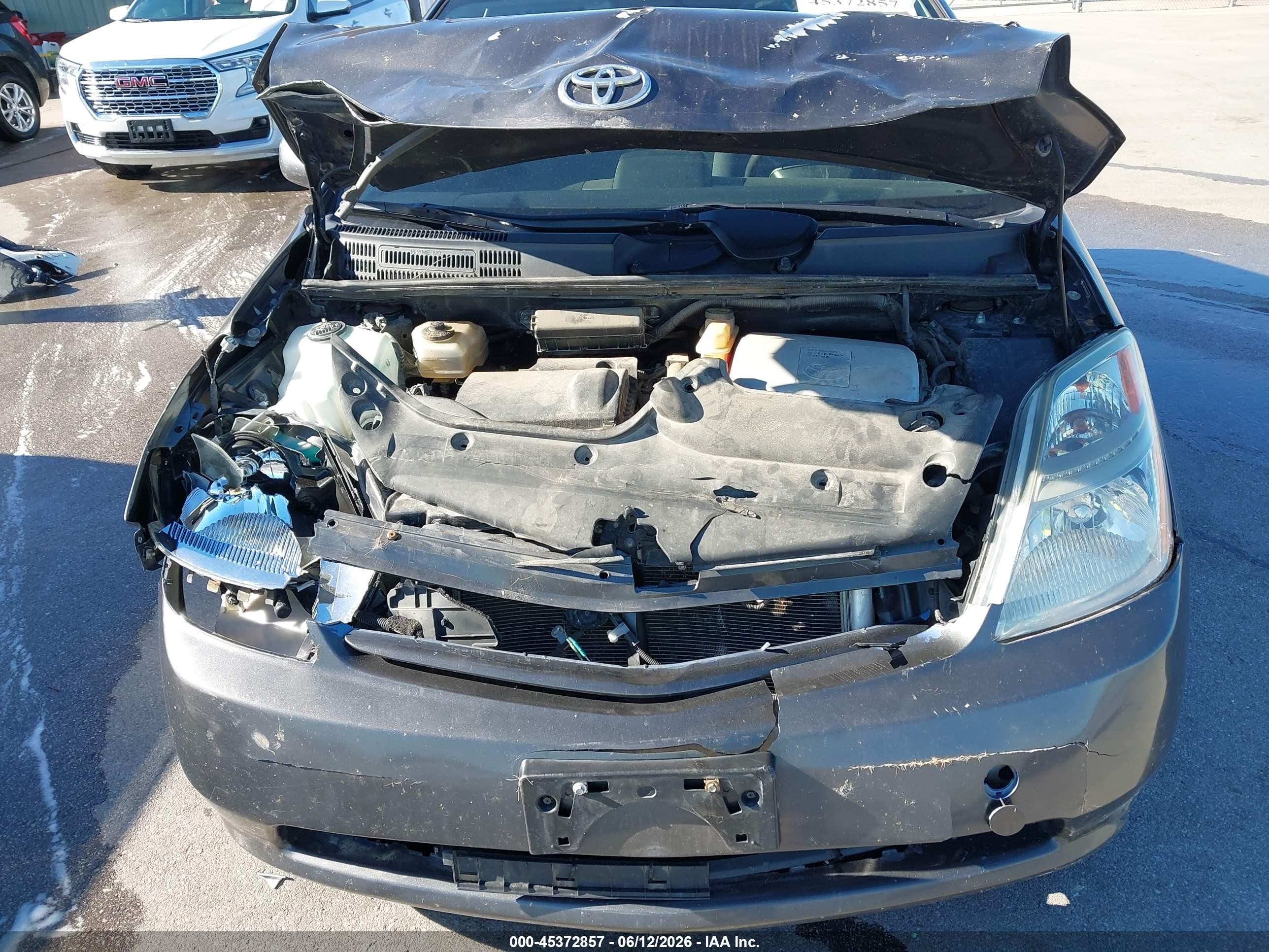 2007 Toyota Prius   Gray vin: JTDKB20U173290954