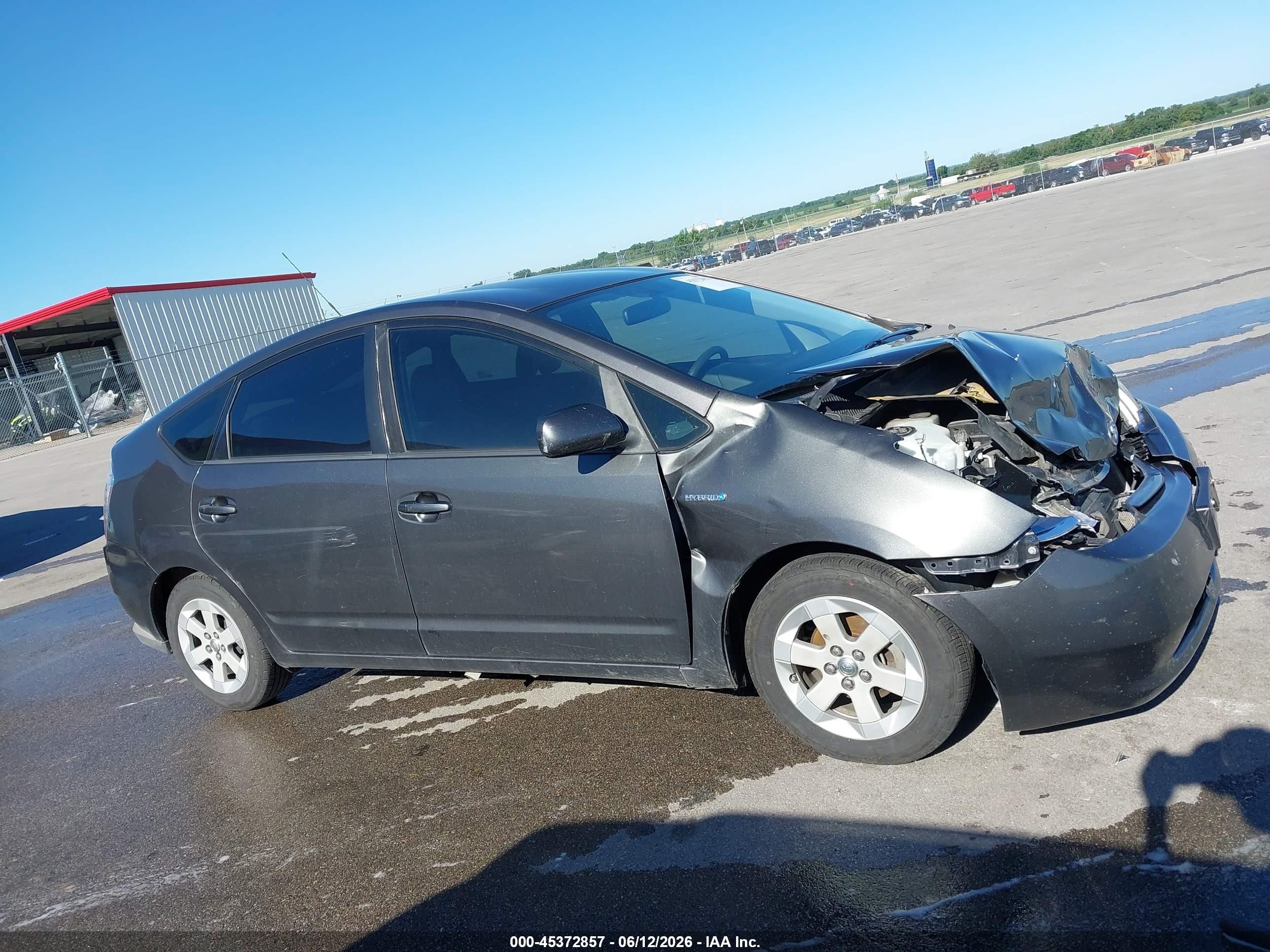2007 Toyota Prius   Gray vin: JTDKB20U173290954