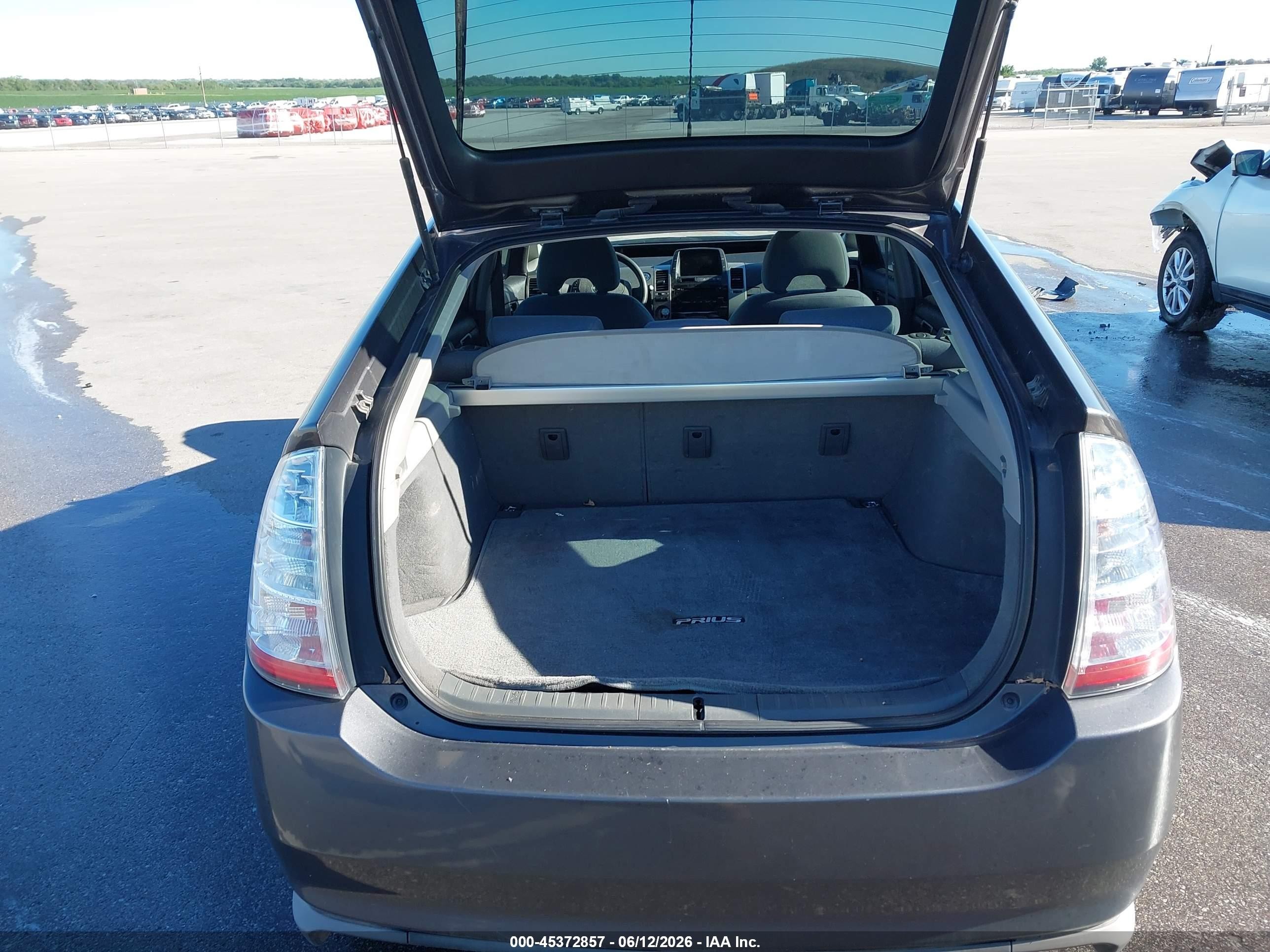 2007 Toyota Prius   Gray vin: JTDKB20U173290954