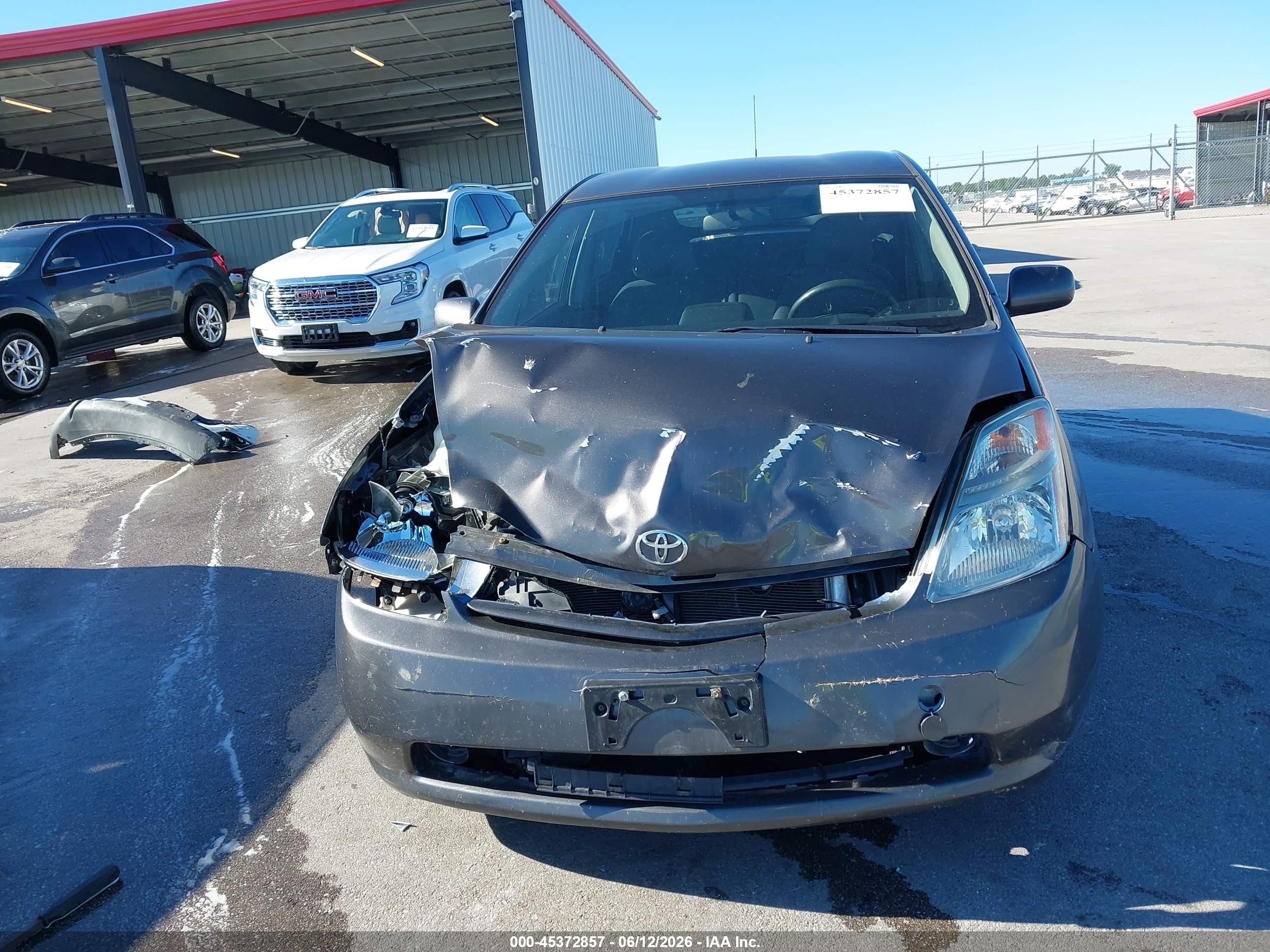 2007 Toyota Prius   Gray vin: JTDKB20U173290954