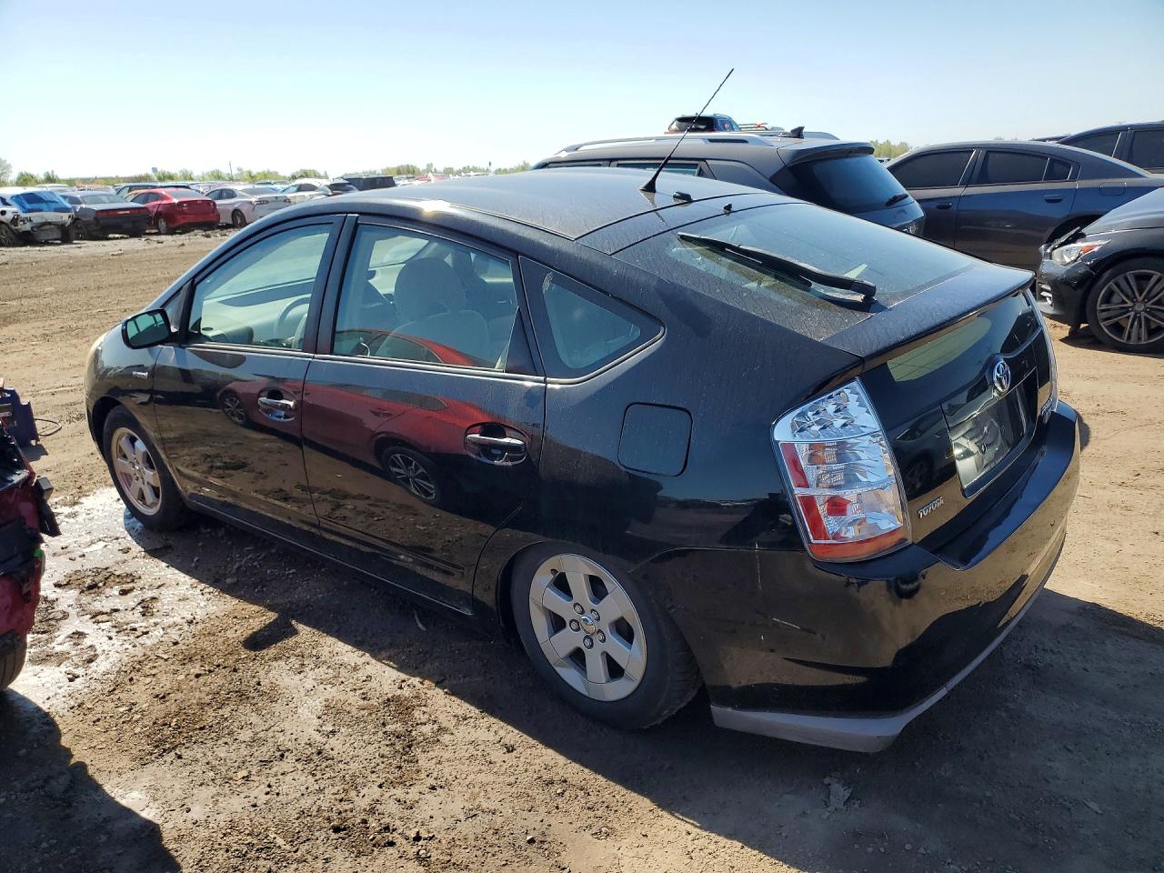 2007 Toyota Prius Black vin: JTDKB20U173292994