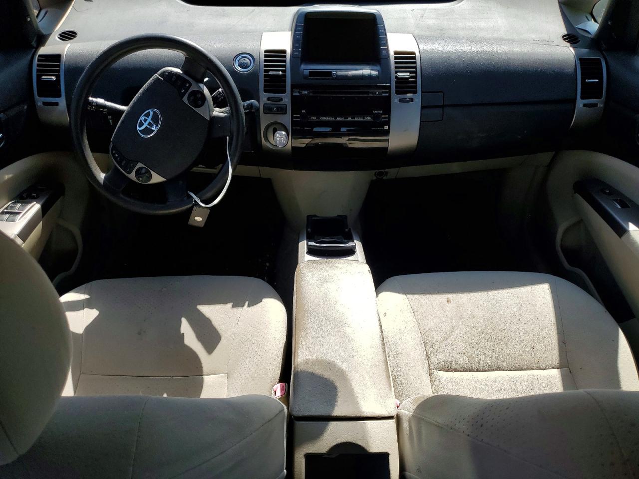 2007 Toyota Prius Black vin: JTDKB20U173292994