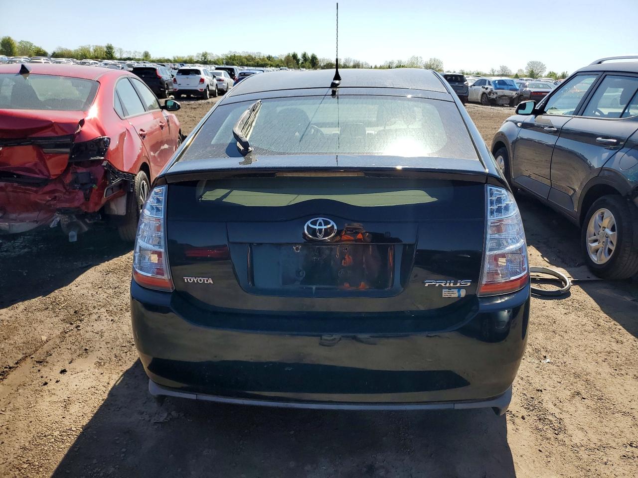 2007 Toyota Prius Black vin: JTDKB20U173292994