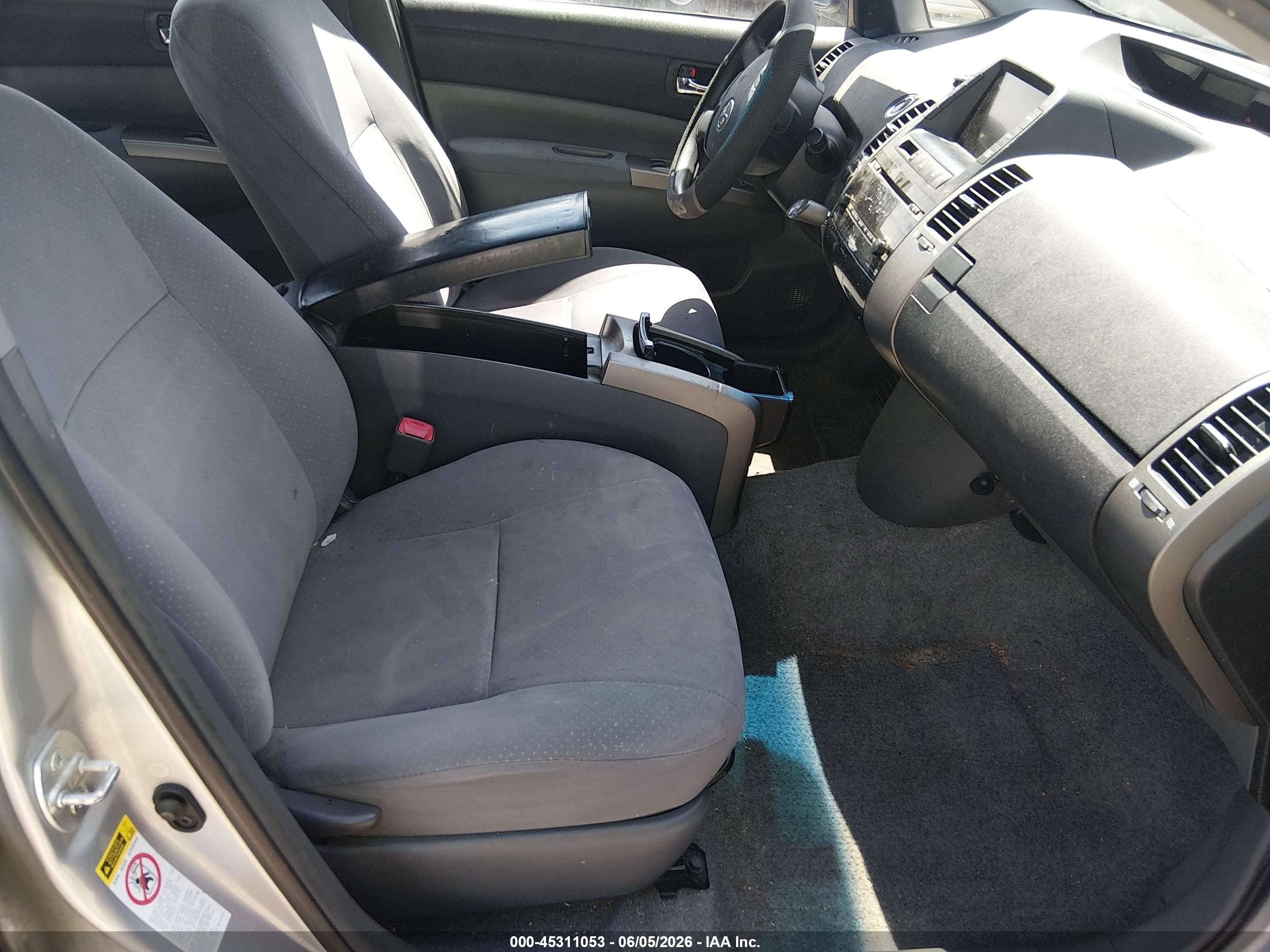 2007 Toyota Prius Touring Silver vin: JTDKB20U177560659