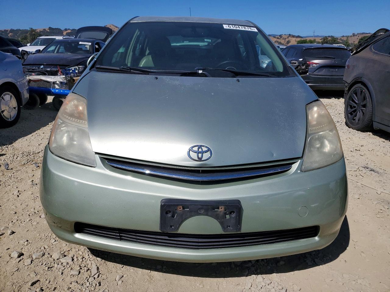 2007 Toyota Prius Base Green vin: JTDKB20U177601016