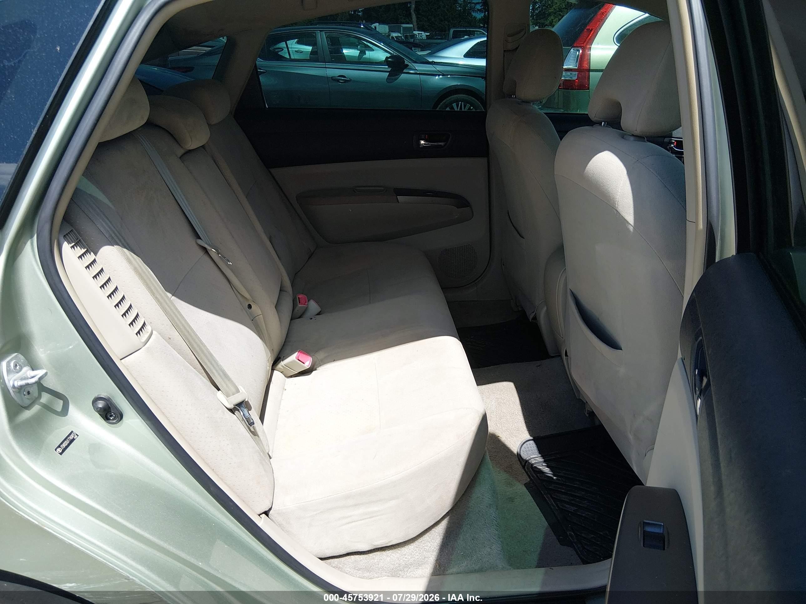 2007 Toyota Prius   Зеленый vin: JTDKB20U177604157