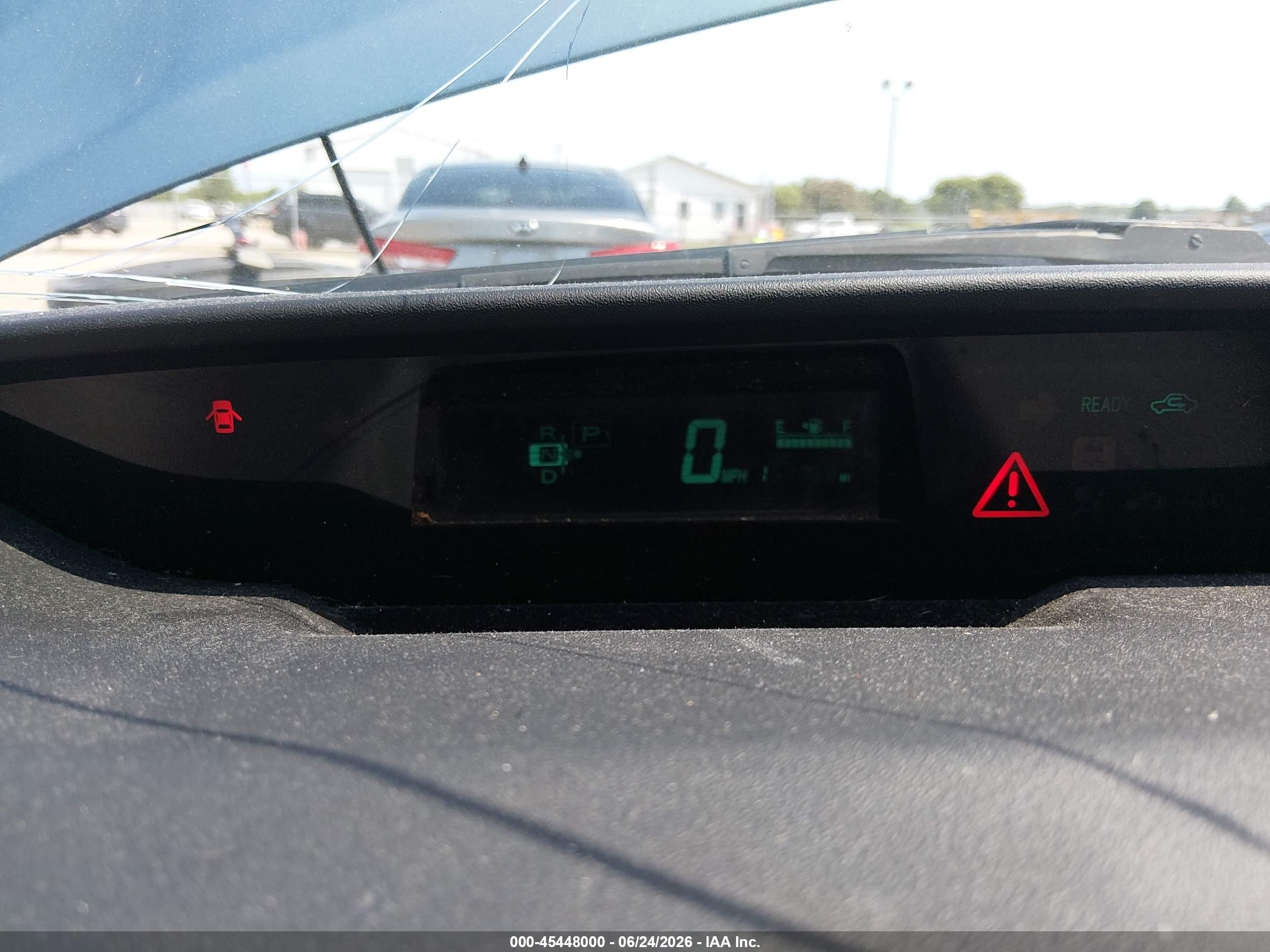 2007 Toyota Prius Blue vin: JTDKB20U177615157
