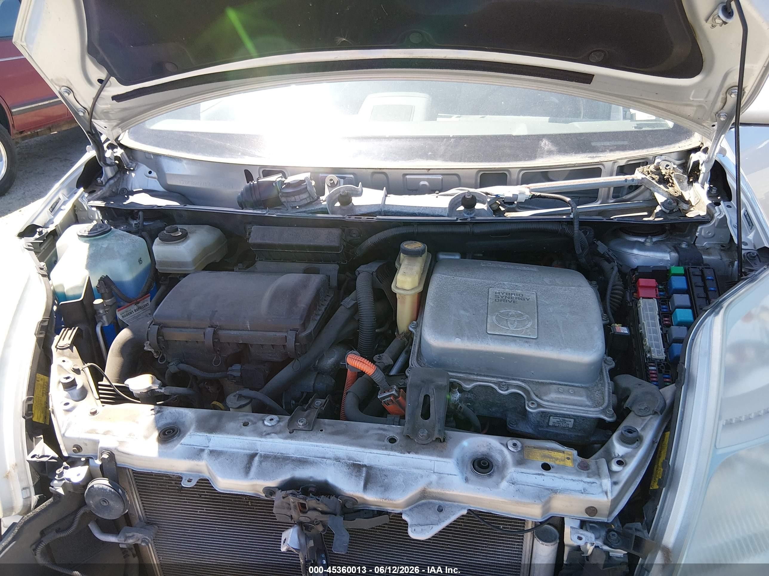 2007 Toyota Prius   Серебряный vin: JTDKB20U177625171