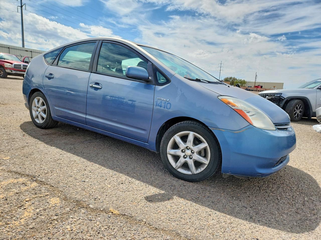 2007 Toyota Prius Touring Blue vin: JTDKB20U177630824