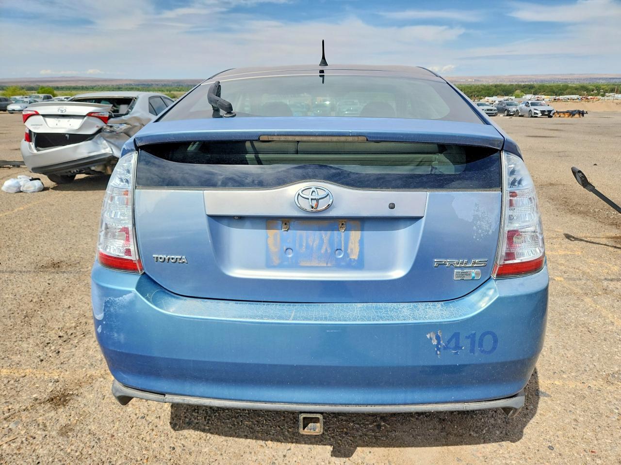 2007 Toyota Prius Touring Blue vin: JTDKB20U177630824