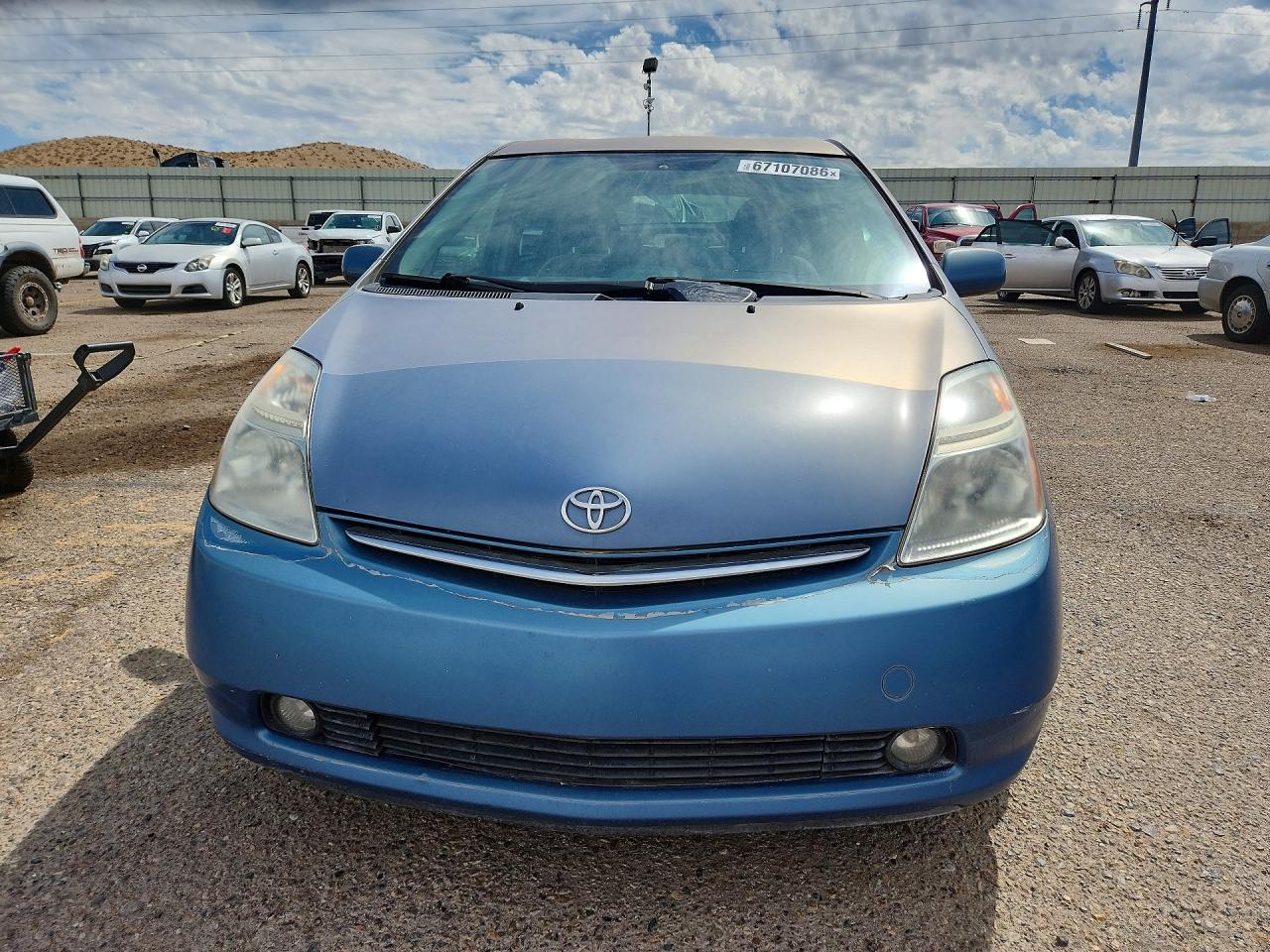 2007 Toyota Prius Touring Blue vin: JTDKB20U177630824