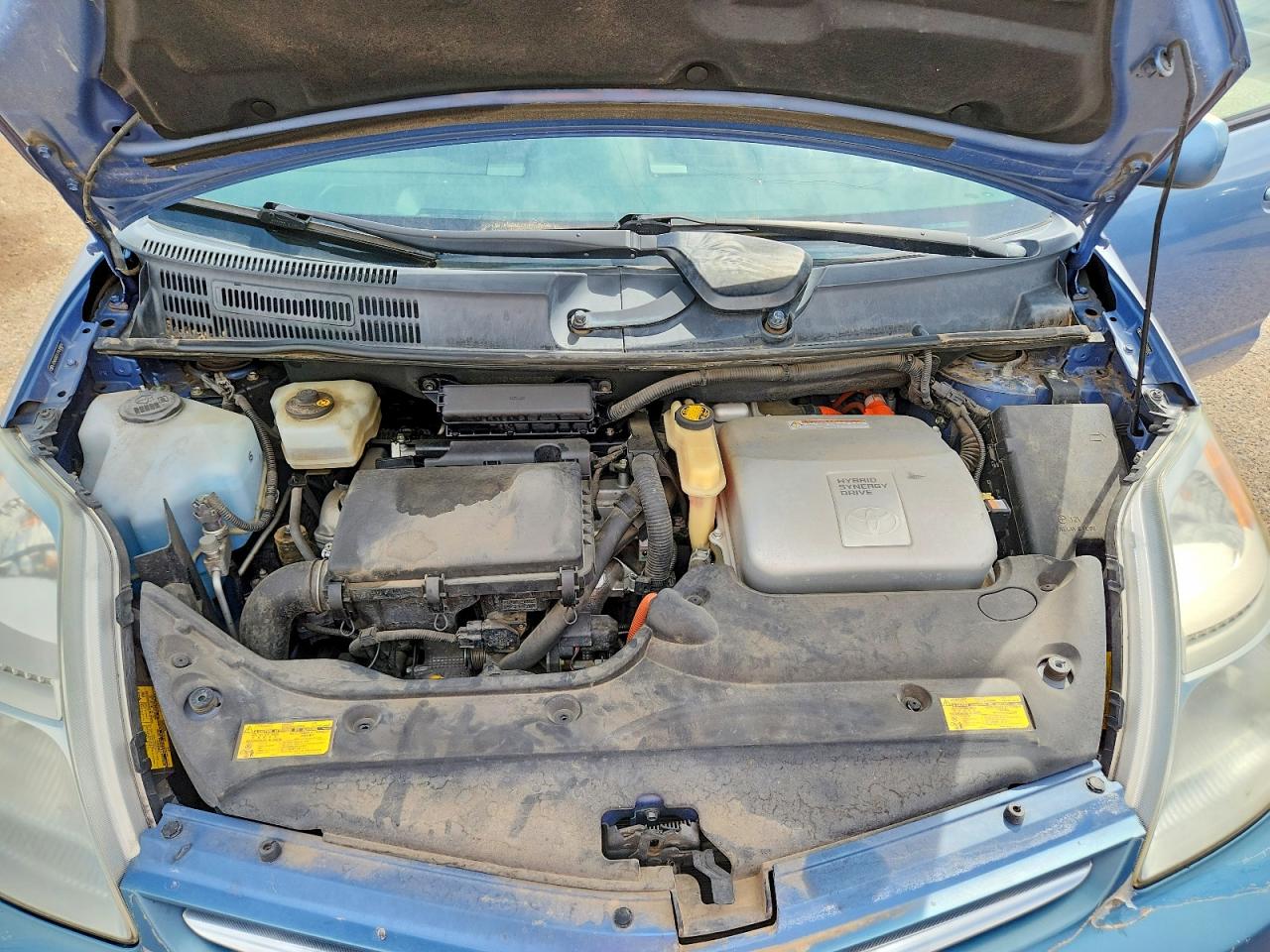 2007 Toyota Prius Touring Blue vin: JTDKB20U177630824