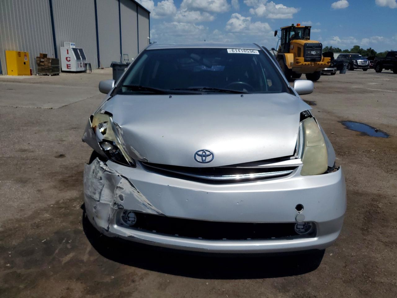 2007 Toyota Prius Base Silver vin: JTDKB20U177634582