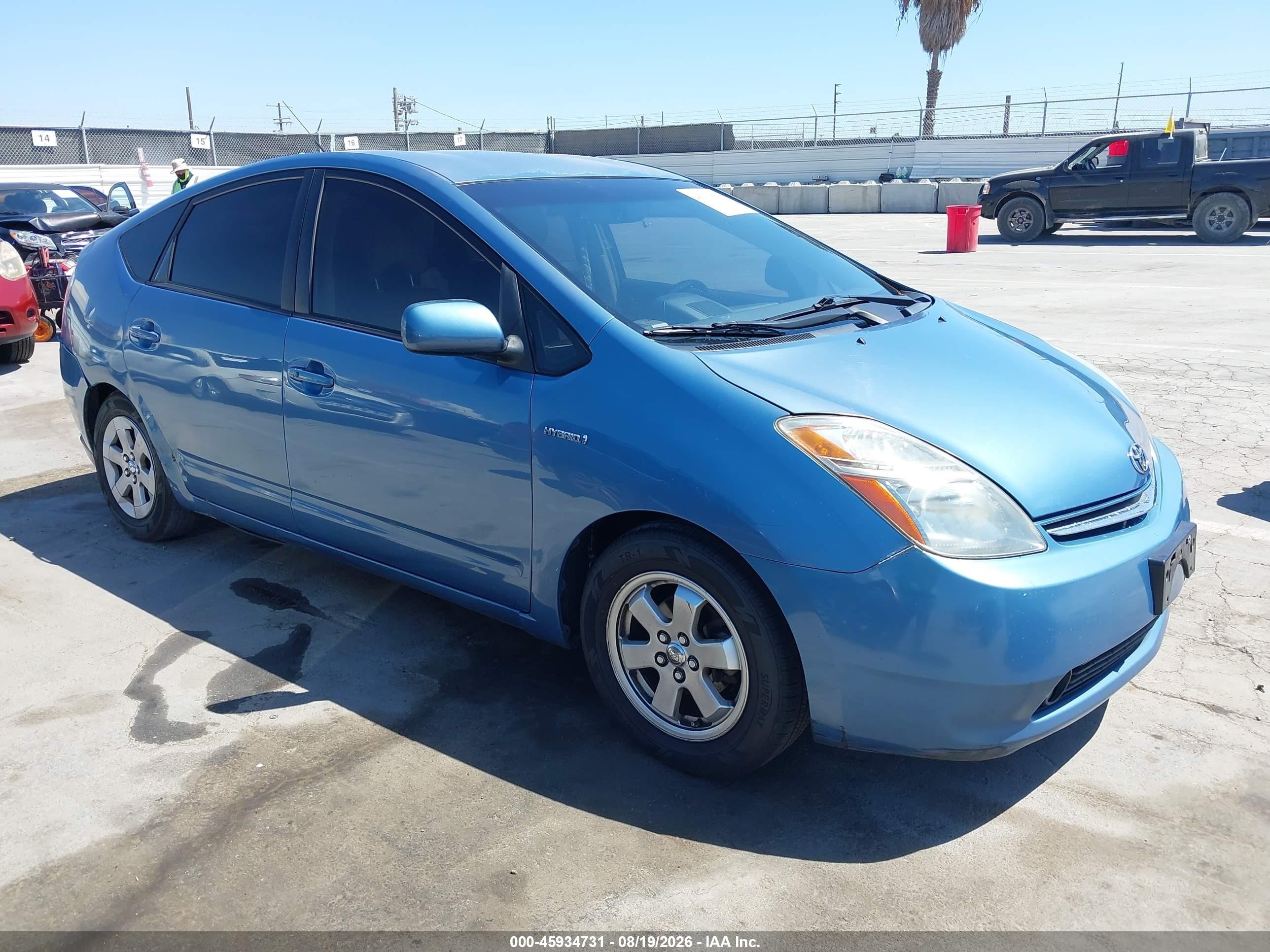 2007 Toyota Prius   Light Blue vin: JTDKB20U177655495