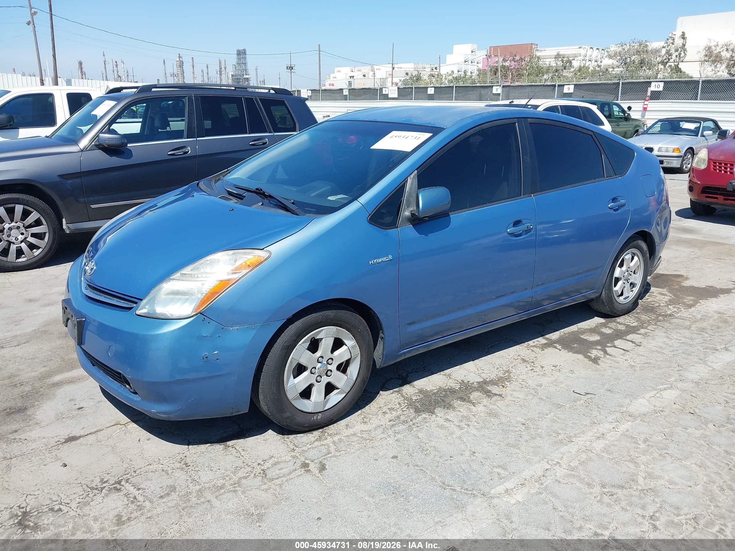 2007 Toyota Prius   Light Blue vin: JTDKB20U177655495