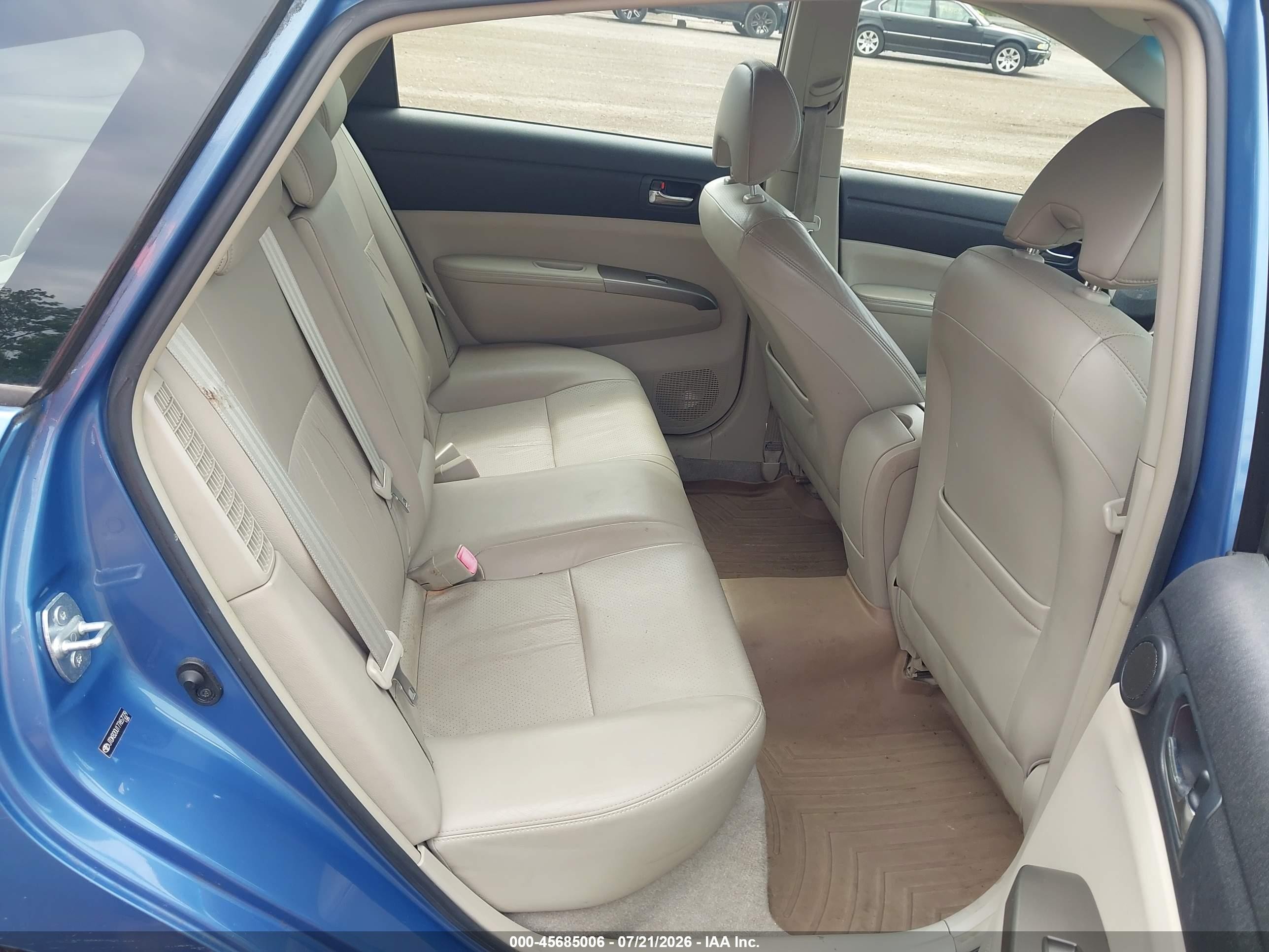 2007 Toyota Prius   Blue vin: JTDKB20U177657229