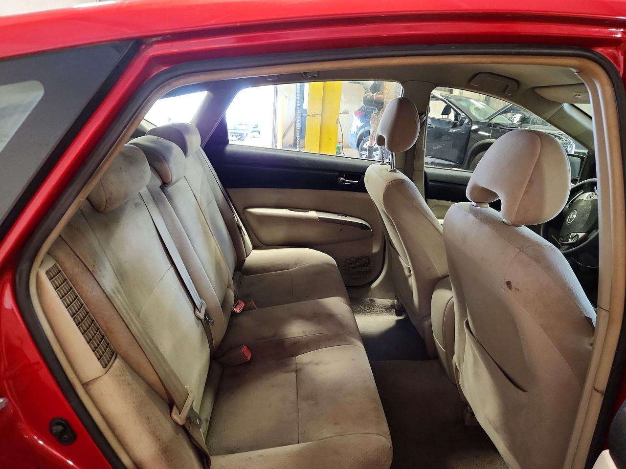2007 Toyota Prius Base Red vin: JTDKB20U177662902