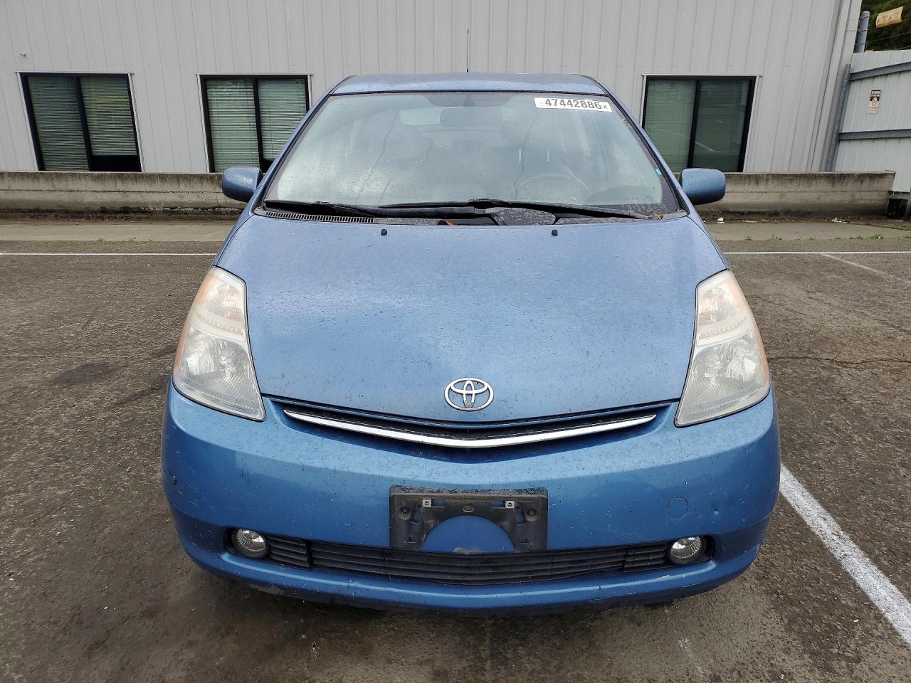 2007 Toyota Prius Base Blue vin: JTDKB20U177674872