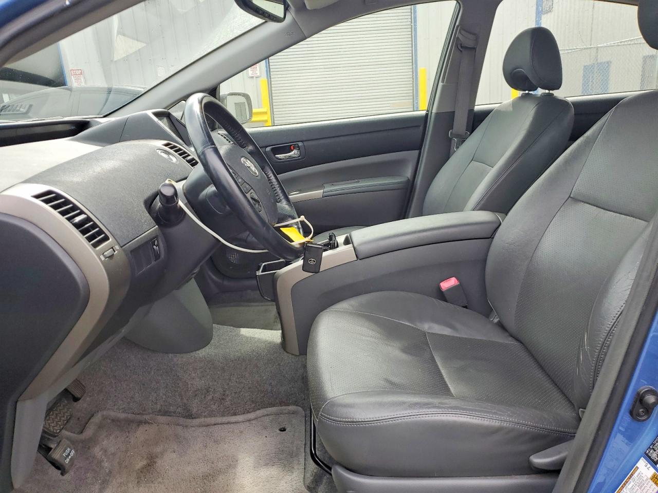 2007 Toyota Prius Base Blue vin: JTDKB20U177674872