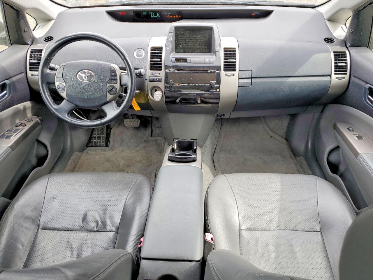 2007 Toyota Prius Base Blue vin: JTDKB20U177674872