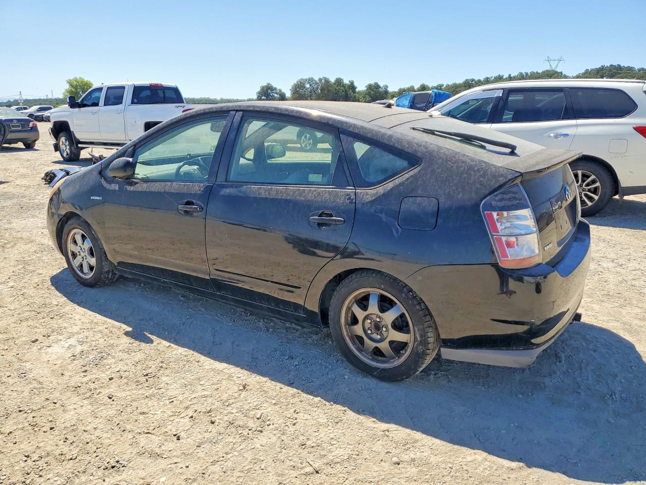 2007 Toyota Prius Touring Black vin: JTDKB20U177692983
