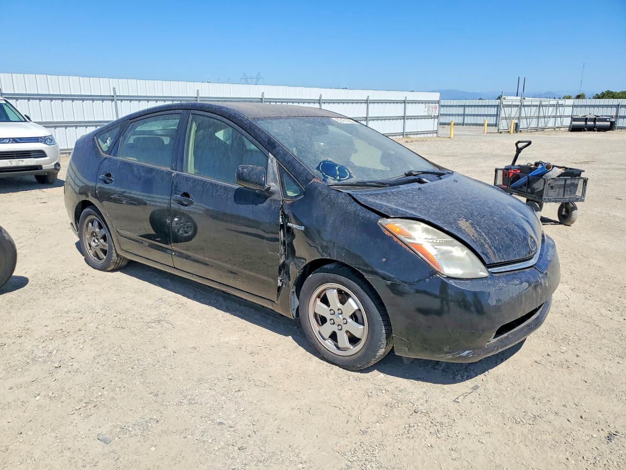 2007 Toyota Prius Touring Black vin: JTDKB20U177692983