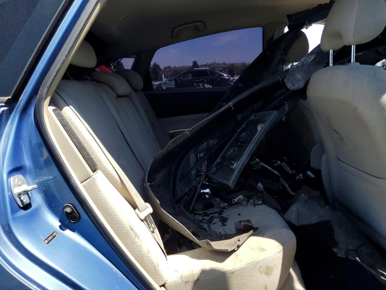 2007 Toyota Prius Base Blue vin: JTDKB20U177693972